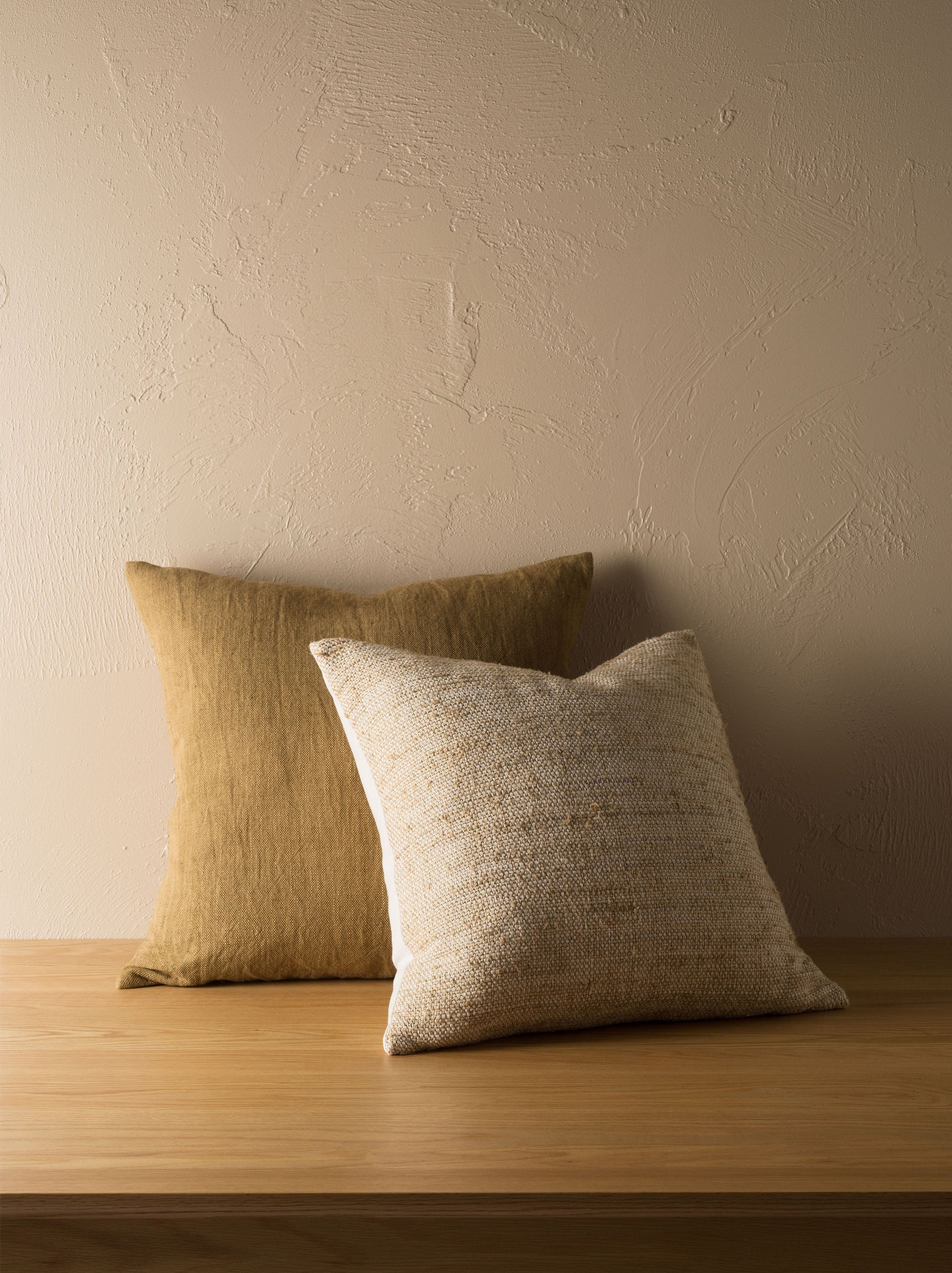 Linen Cotton Cushion Cover Miso / 55x55cm