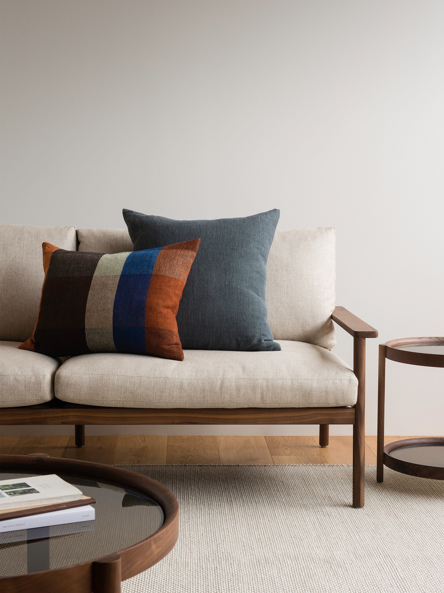 Linen Cotton Cushion Cover Cod / 55x55cm