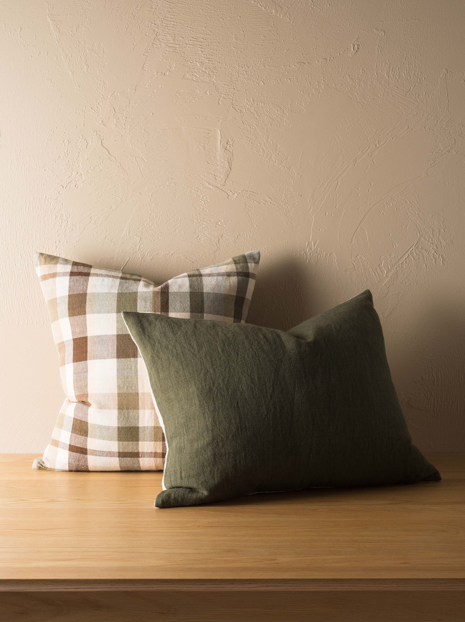 Amano Cushion Cover Ivy/Natural / 65x50cm