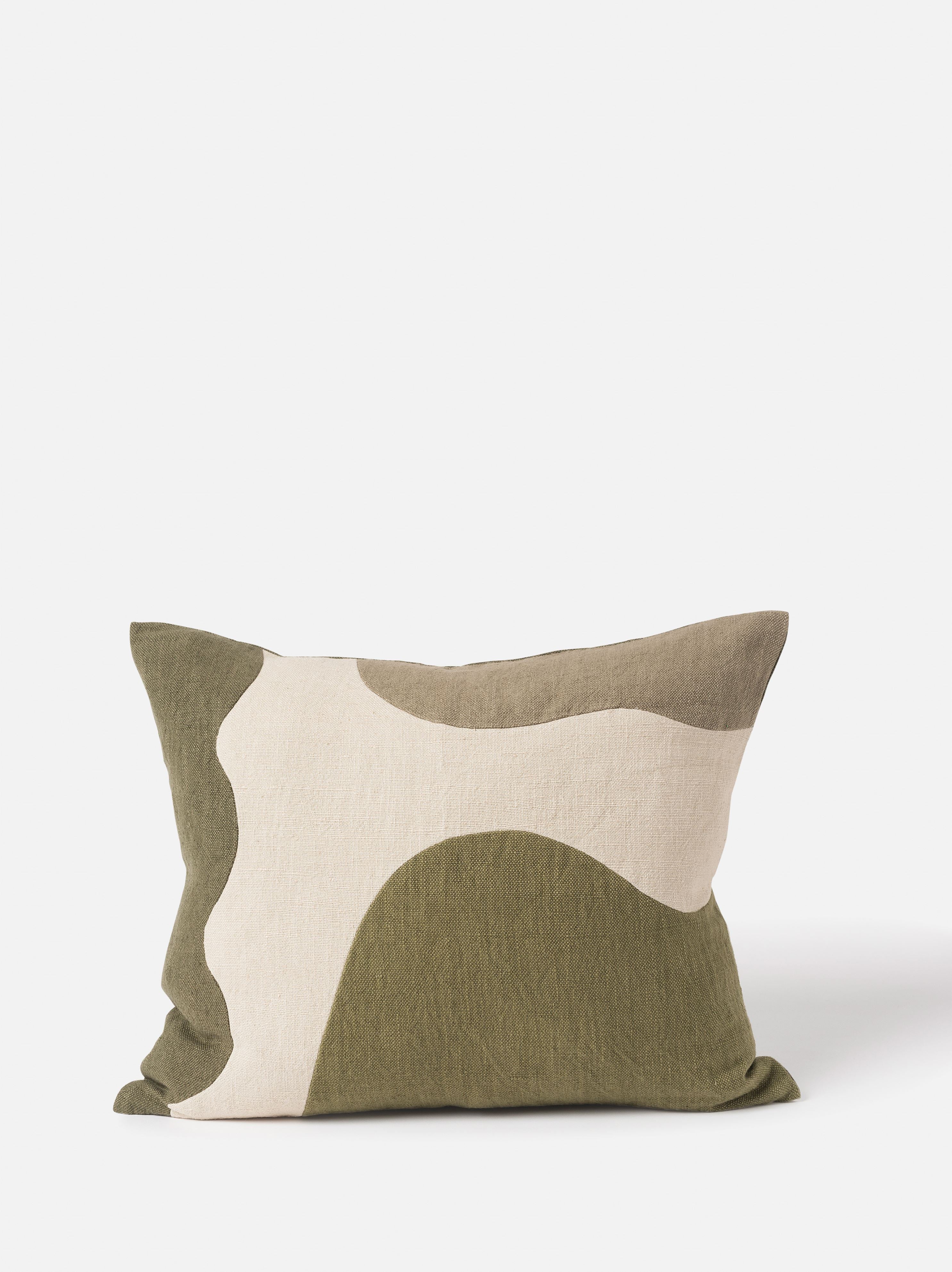 Hillside Patchwork Cushion Cover Multi / 55x45cm