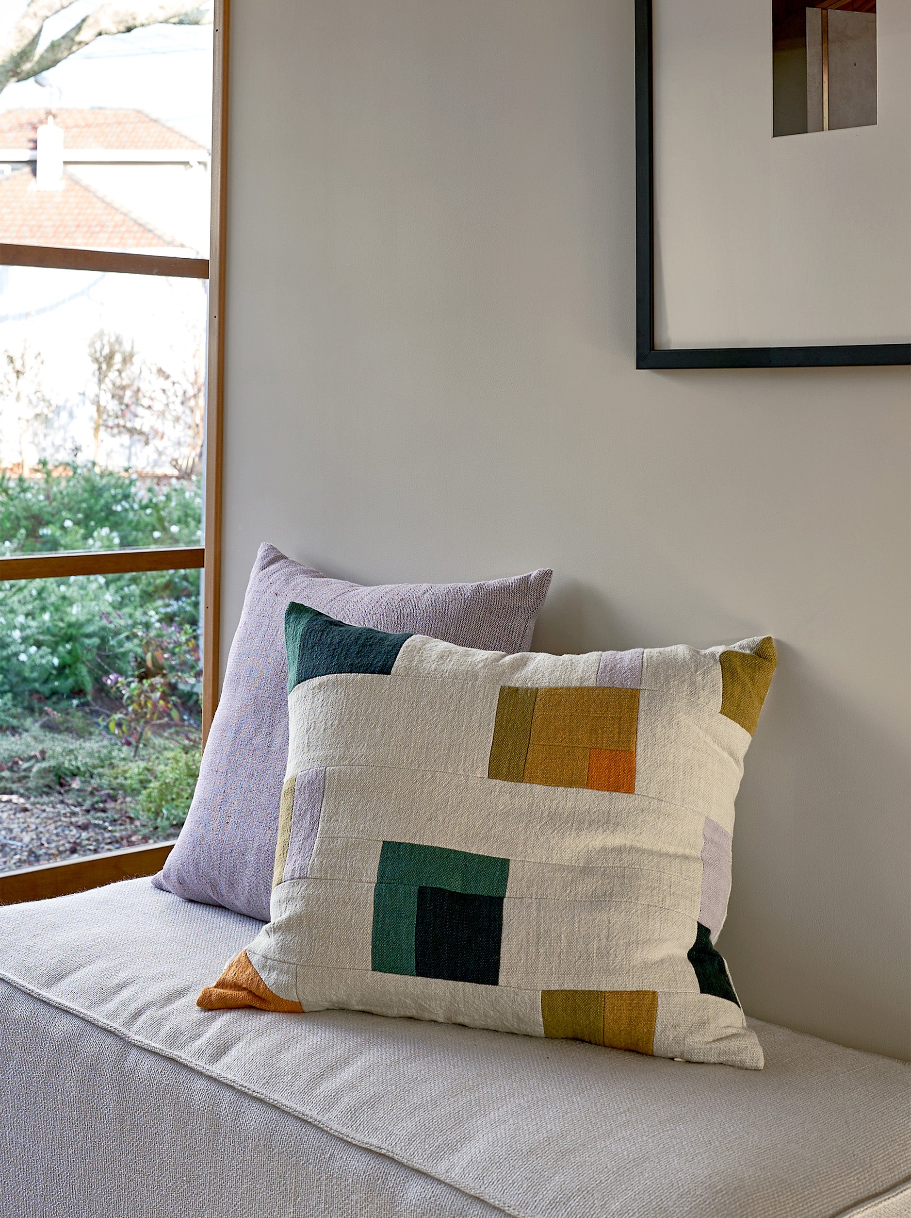 Barragan Cushion Cover Natural/Multi / 55x45cm