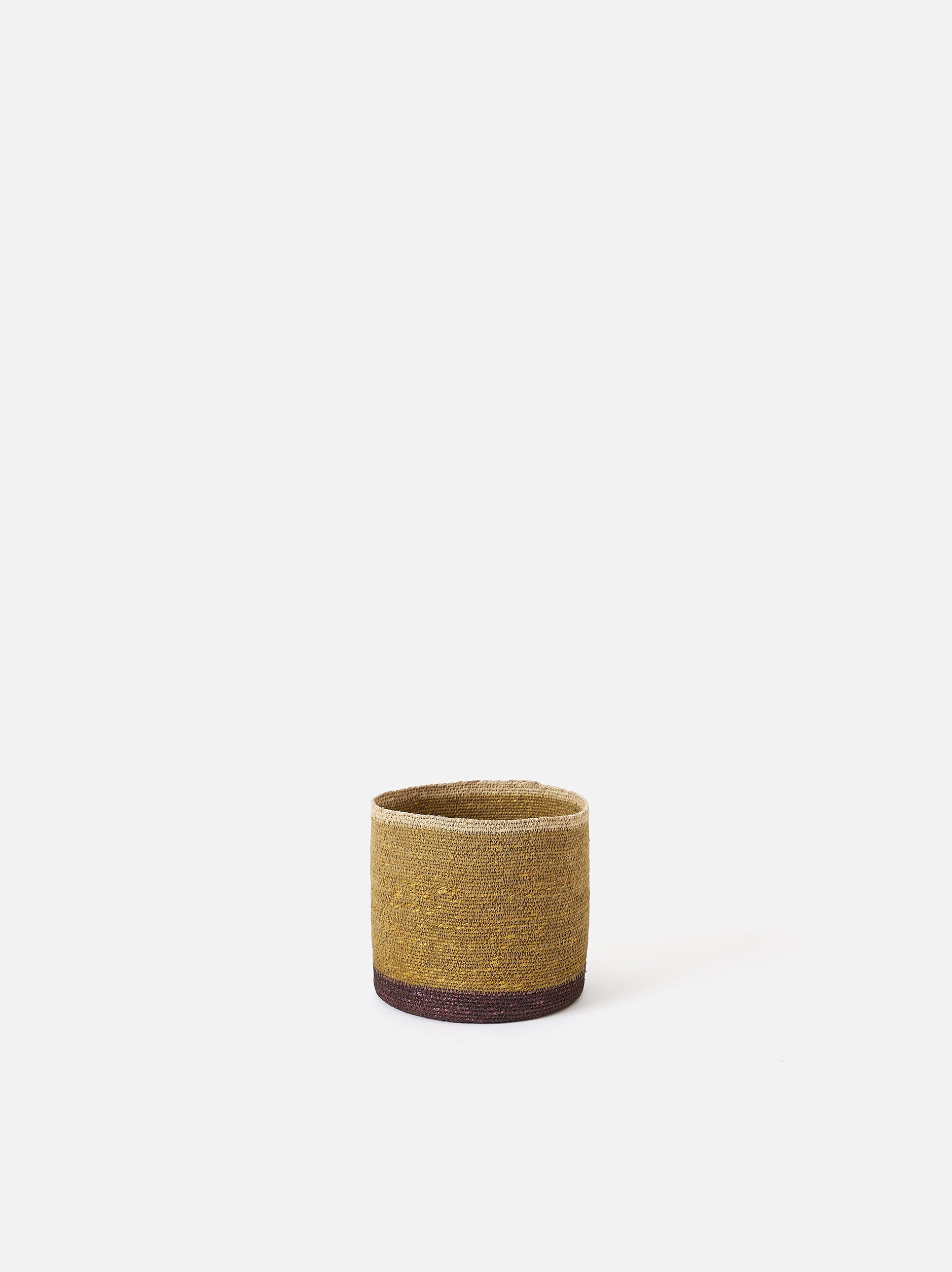 Pinto Storage Basket Ochre/Multi / Small