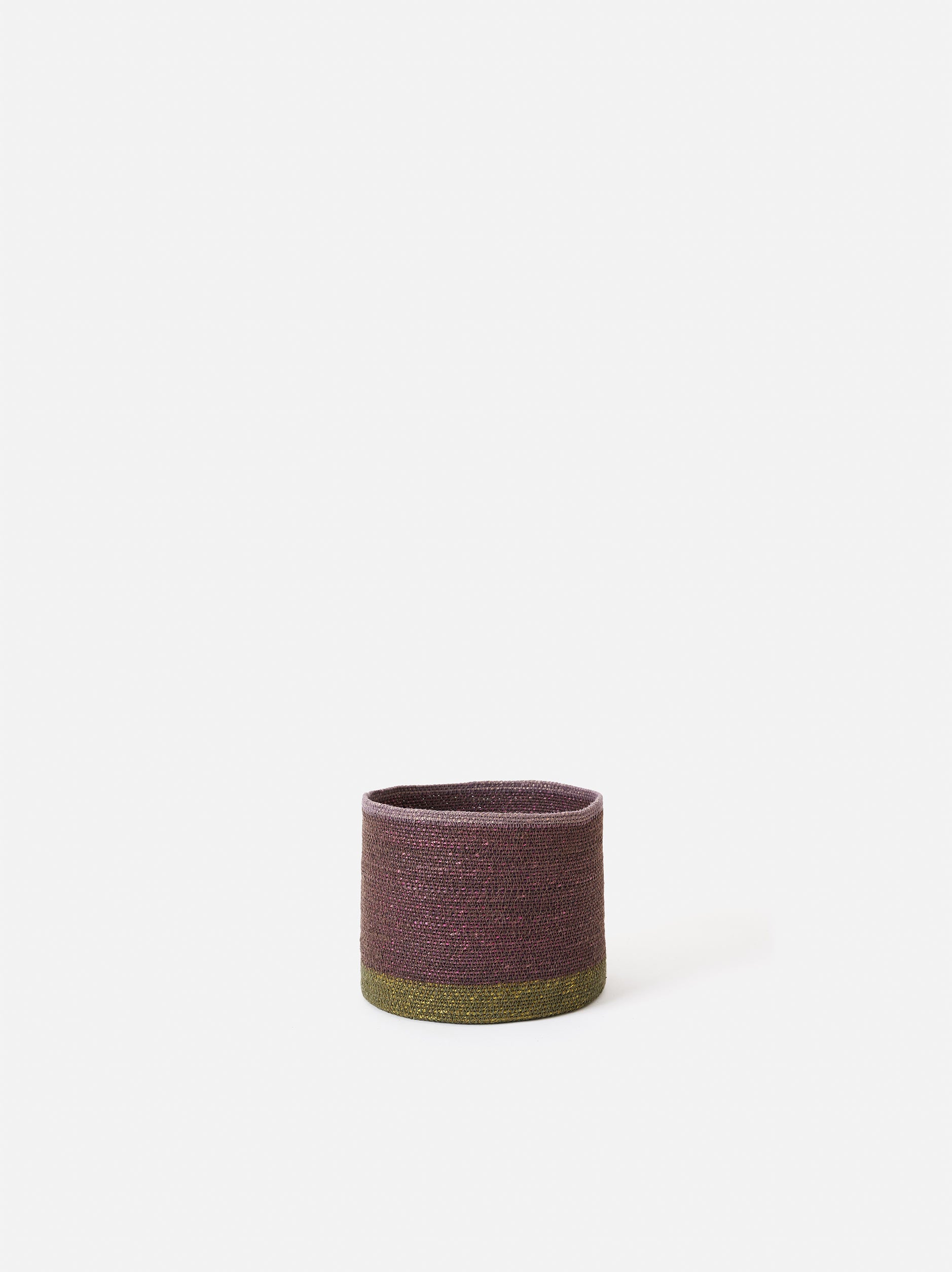Pinto Storage Basket Mulberry/Multi / Medium