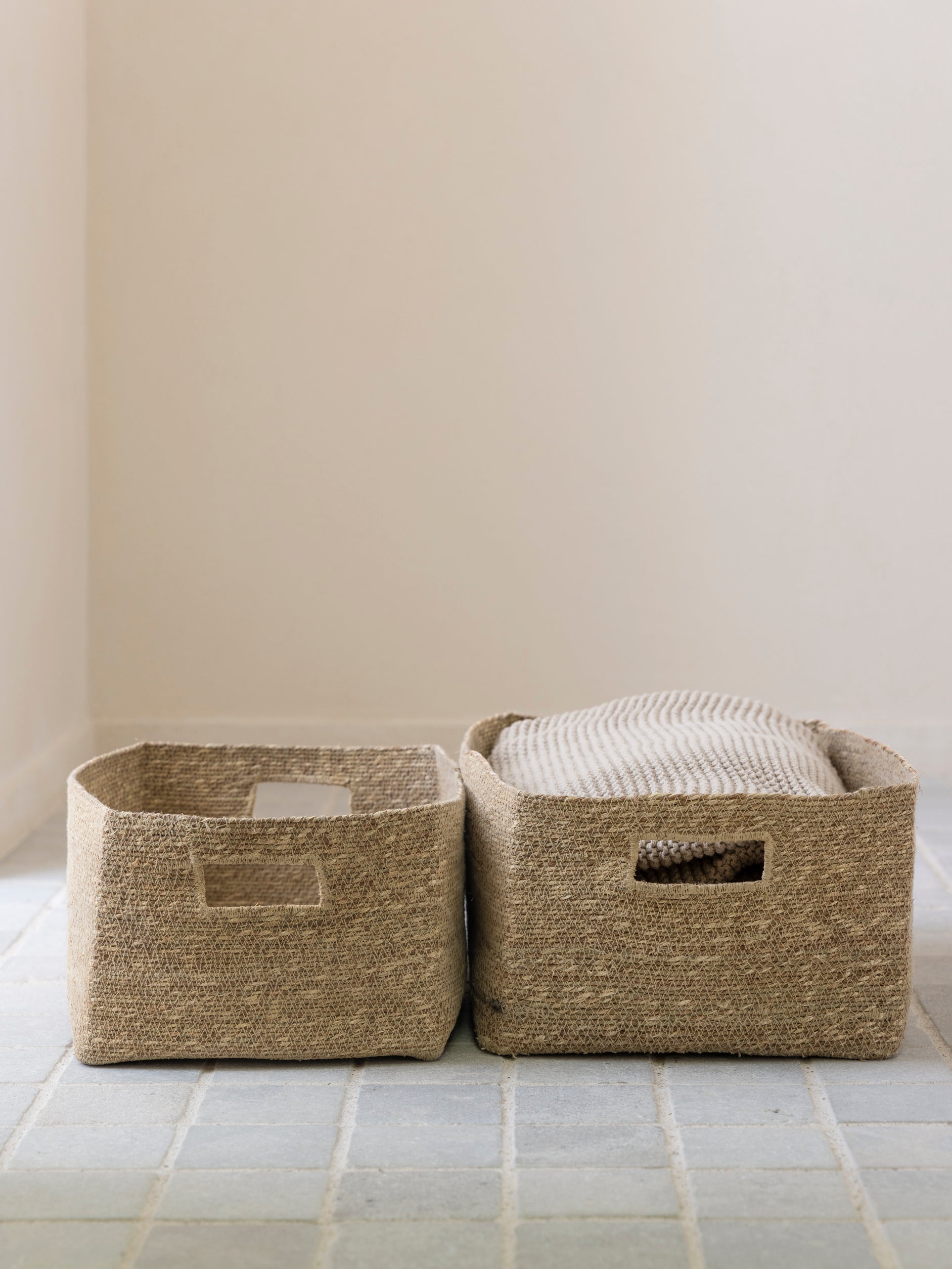 Woven Storage Basket Natural / Small
