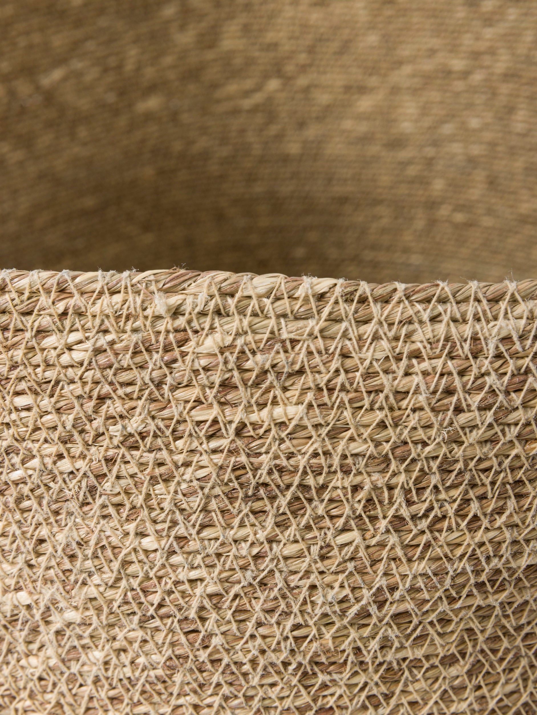 Woven Laundry Basket Natural / One Size