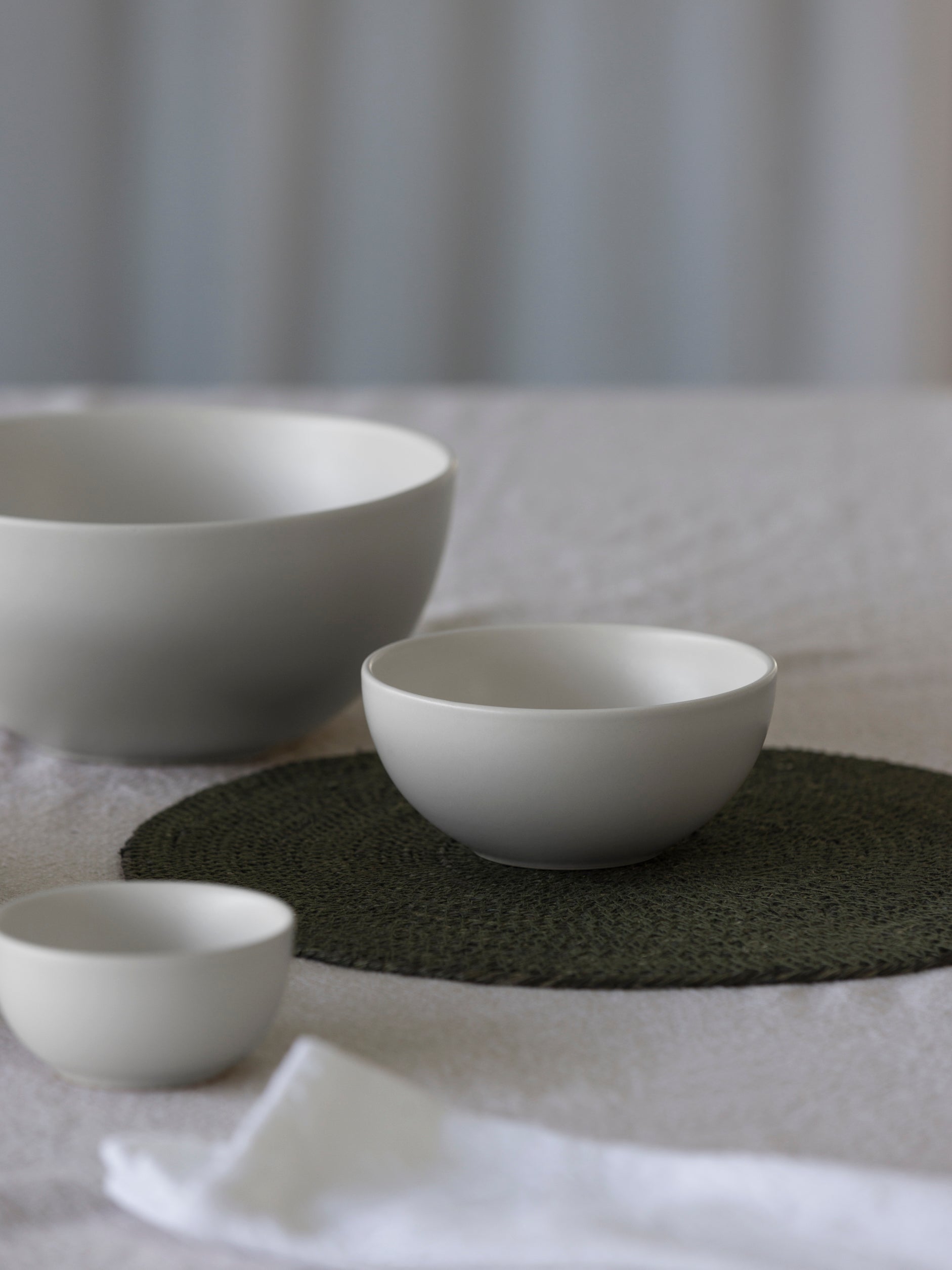 Woven Placemat Olive / 34cmdia