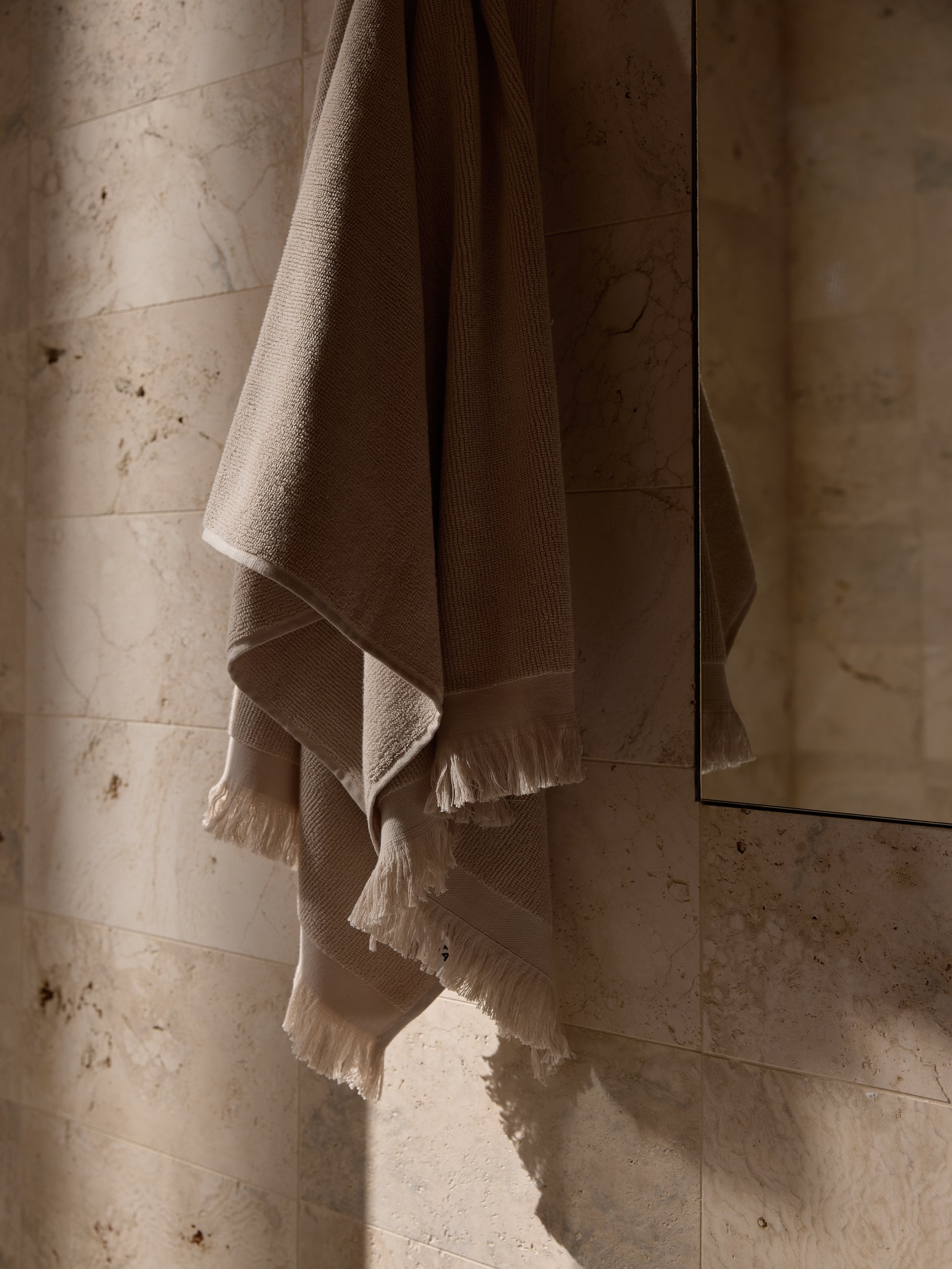 Egyptian Cotton Towel Range Oat / Bath Towel