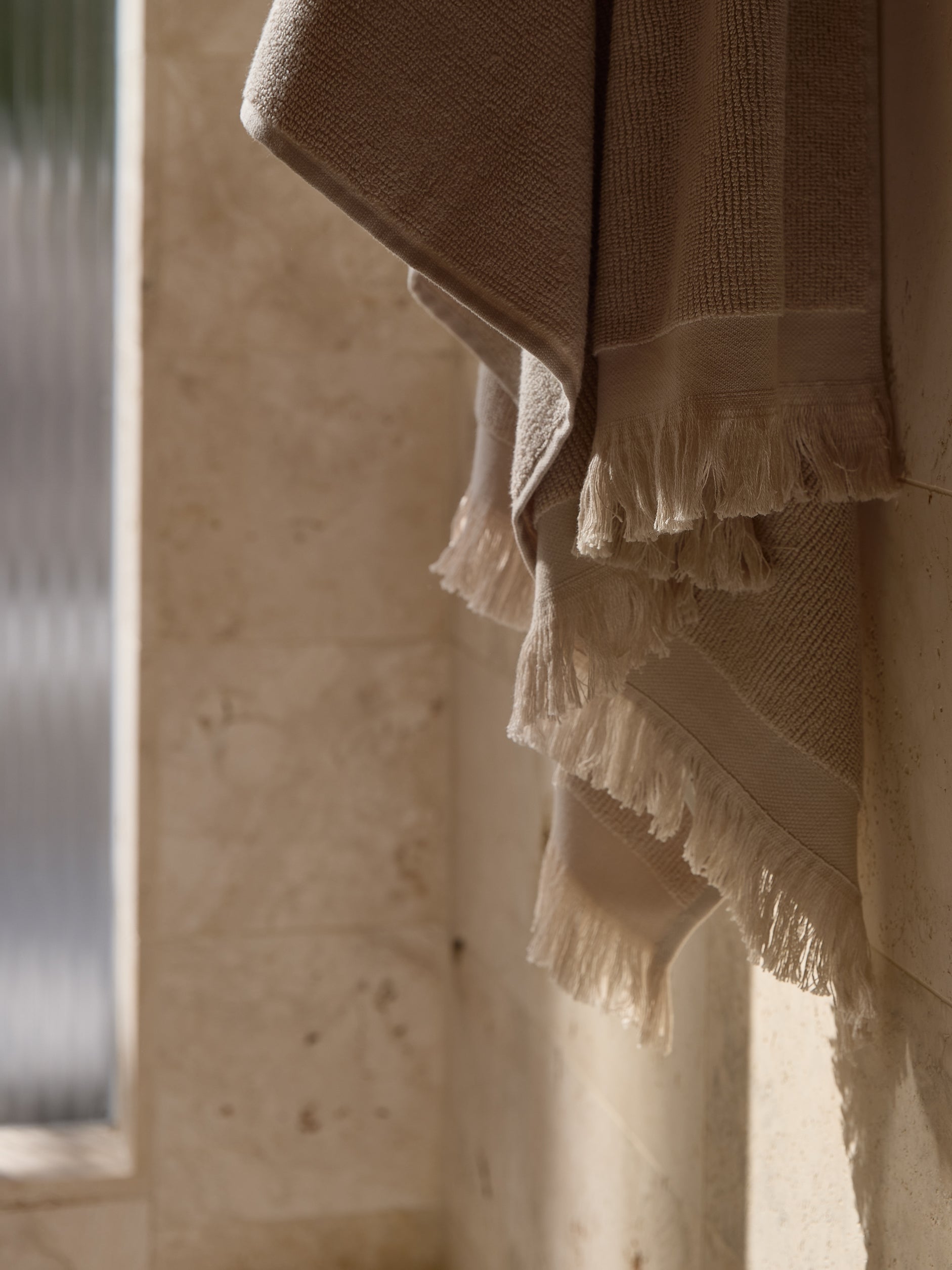 Egyptian Cotton Towel Range Oat / Bath Towel