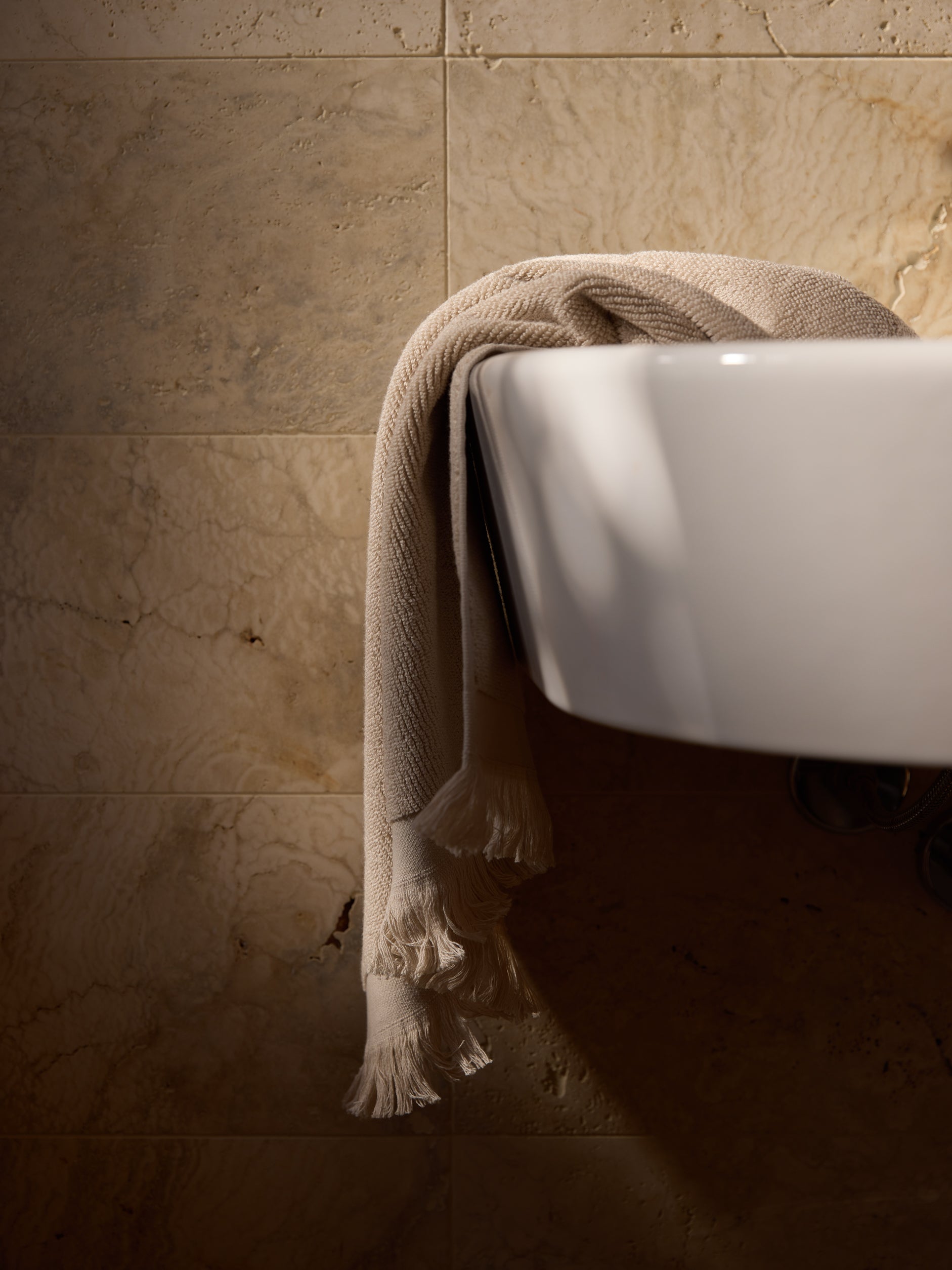 Egyptian Cotton Towel Range Oat / Hand Towel