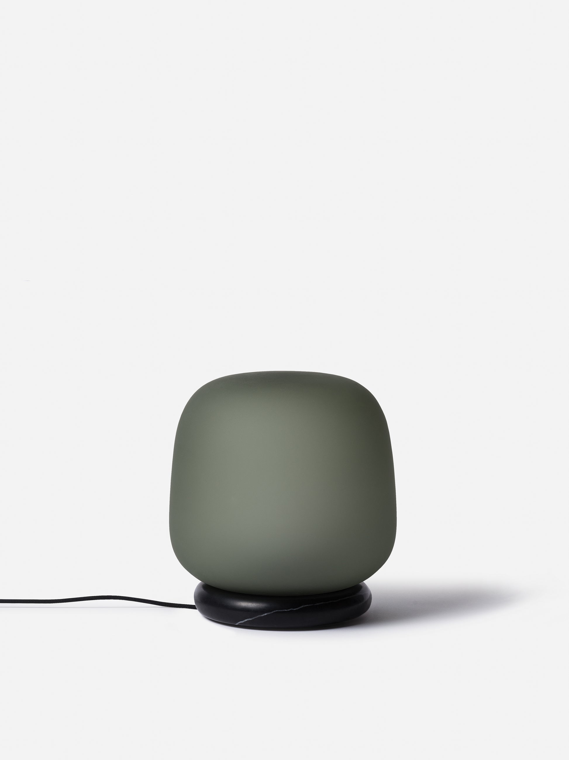 AB Table Lamp Frosted Smoke Grey/Green / 22.6cmdiax21.4cmh