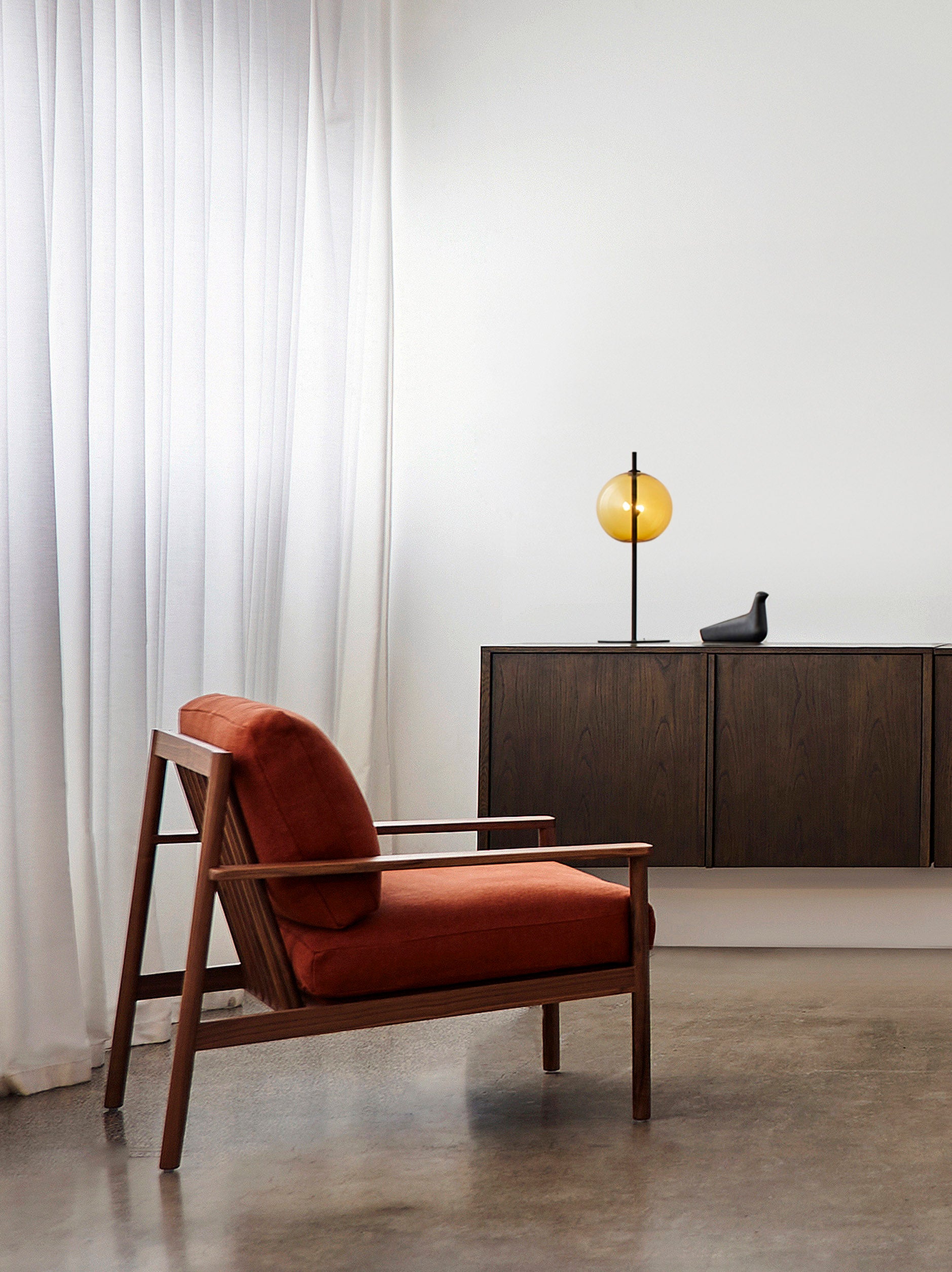Point Table Lamp Amber / One Size