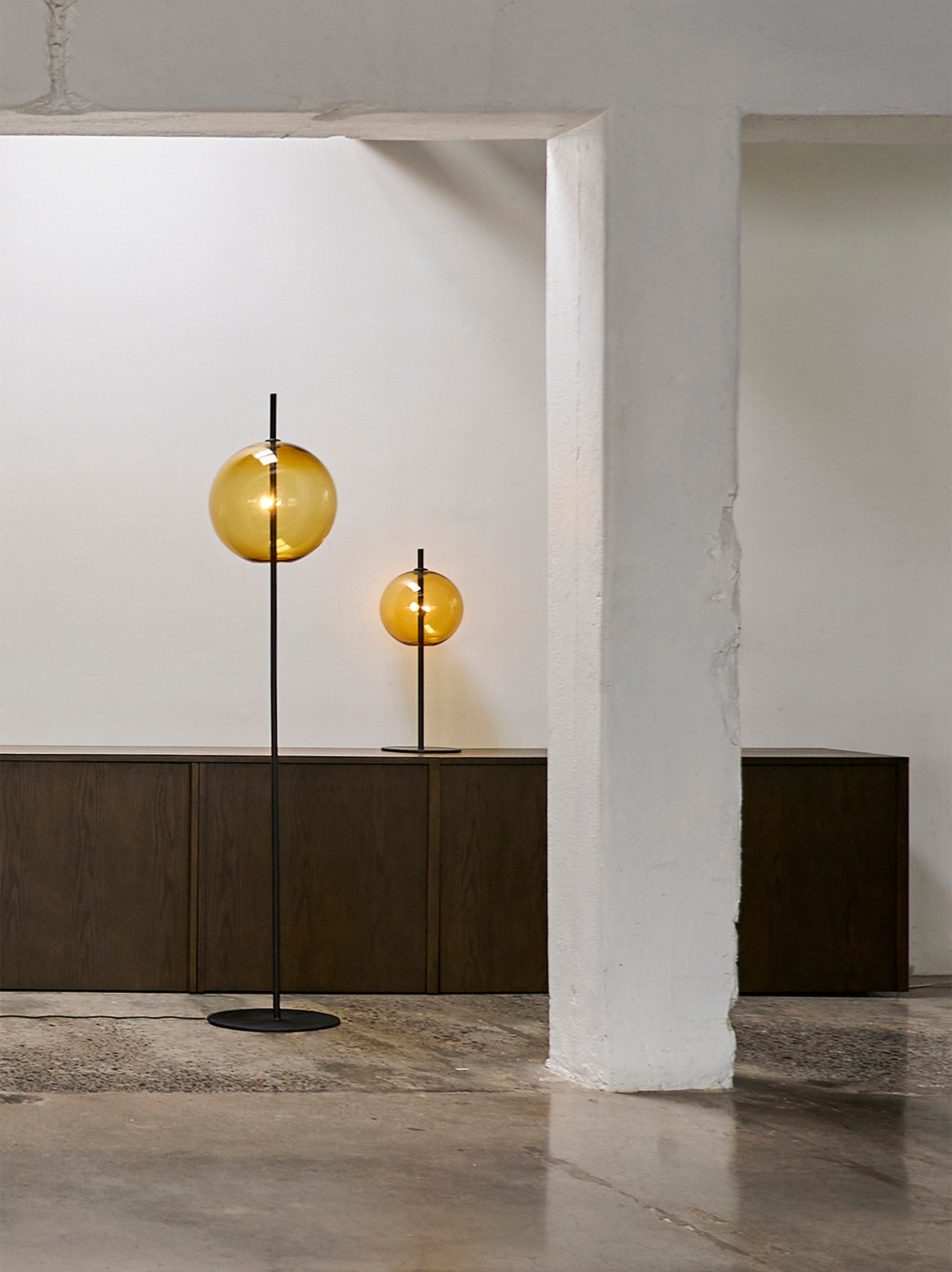 Point Table Lamp Amber / One Size