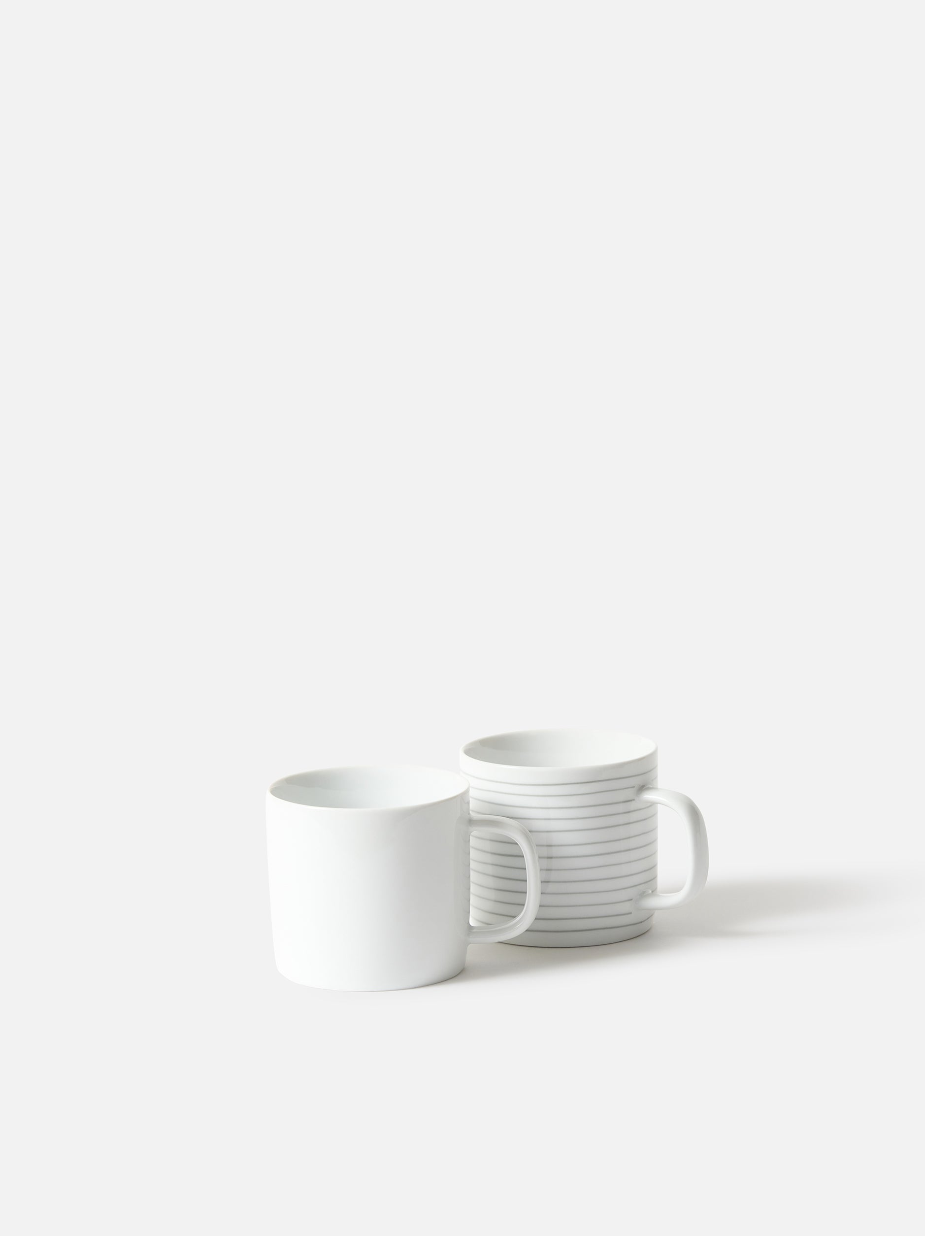 Porcelain Coffee Cup Set/4 White / One Size