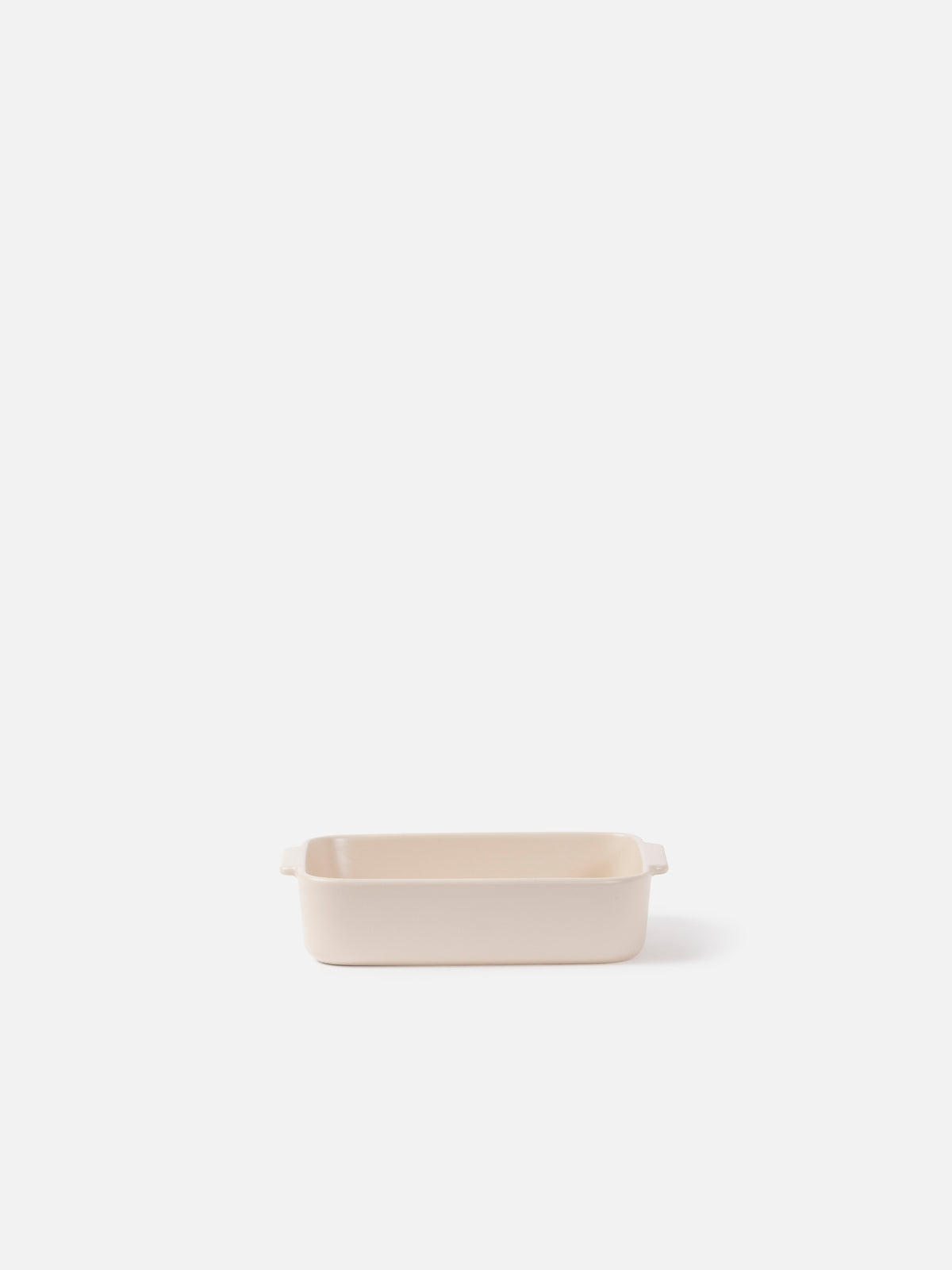 Stoneware Baking Dish Matte Beige / Medium