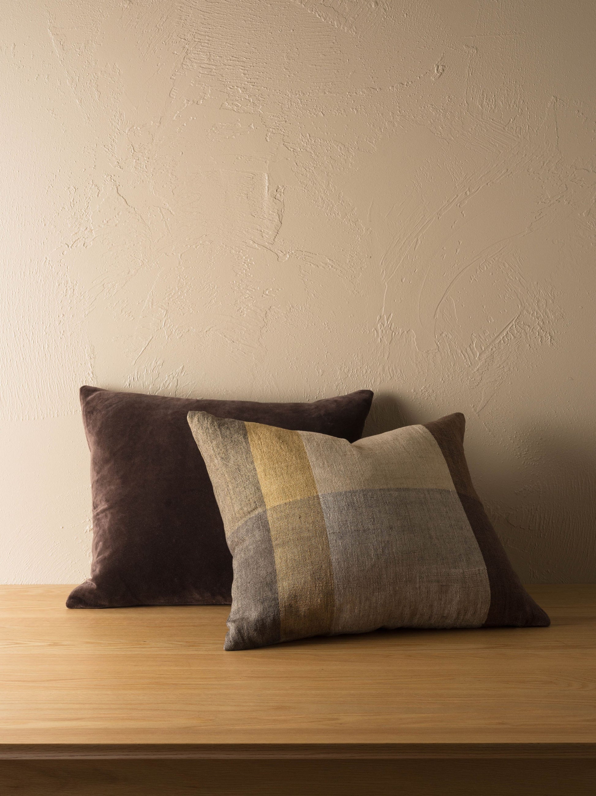 Cotton Velvet Cushion Cover Henna / 55x45cm