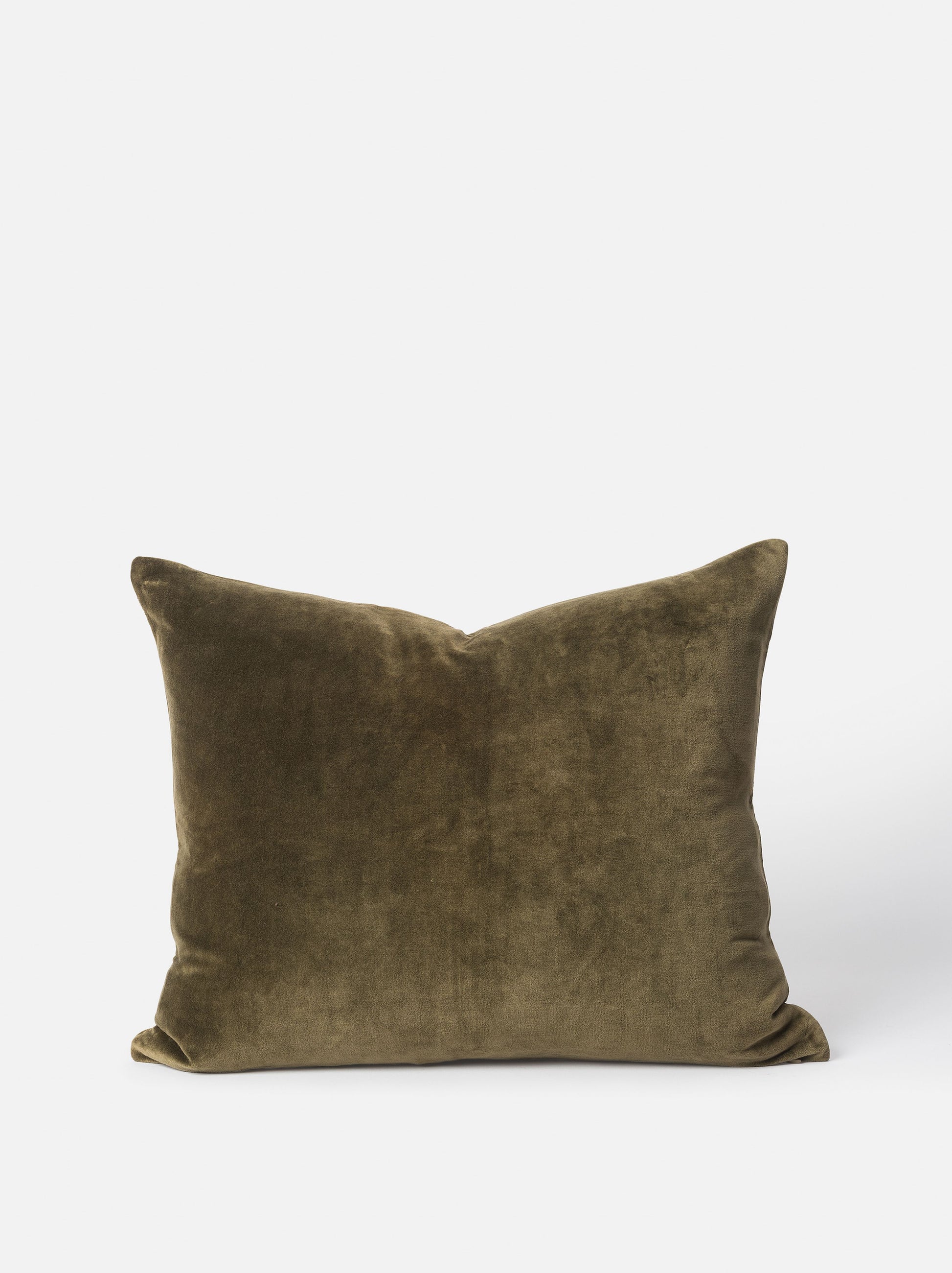 Cotton Velvet Cushion Cover Ivy / 55x45cm