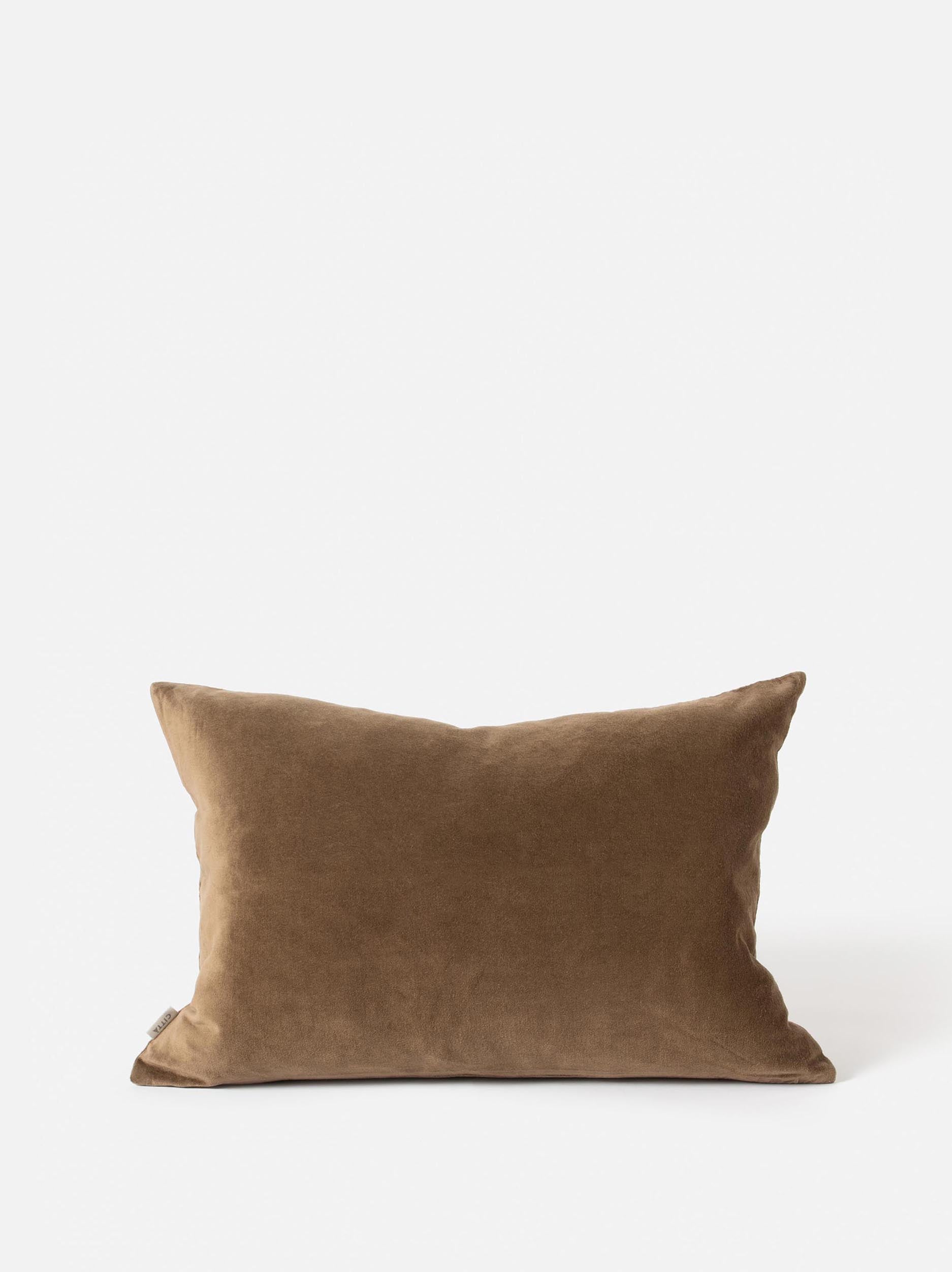 Velvet Cushion Cover Caper / 60x40cm