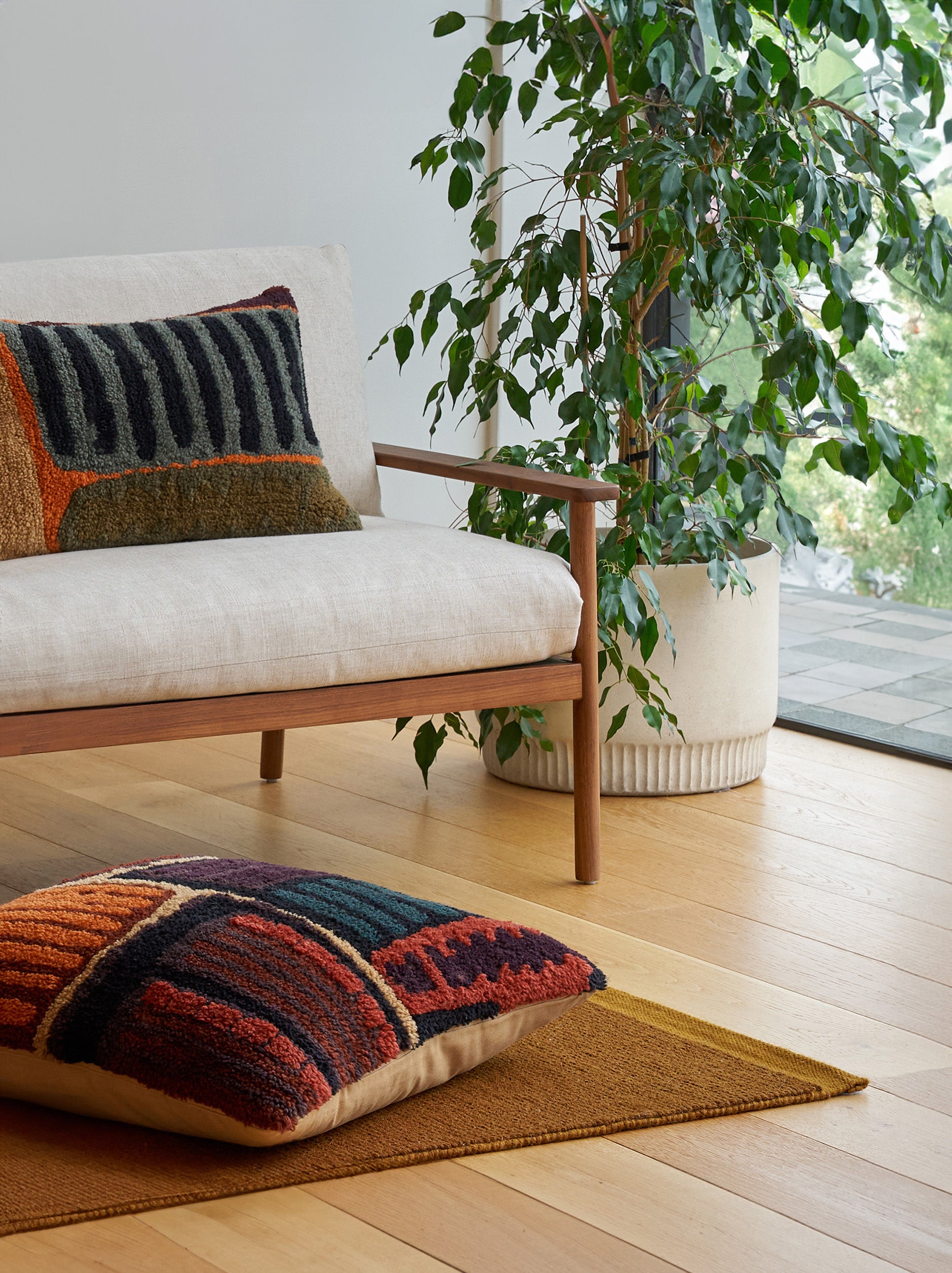 Maja Woollen Cushion Cover Multi / 60x40cm