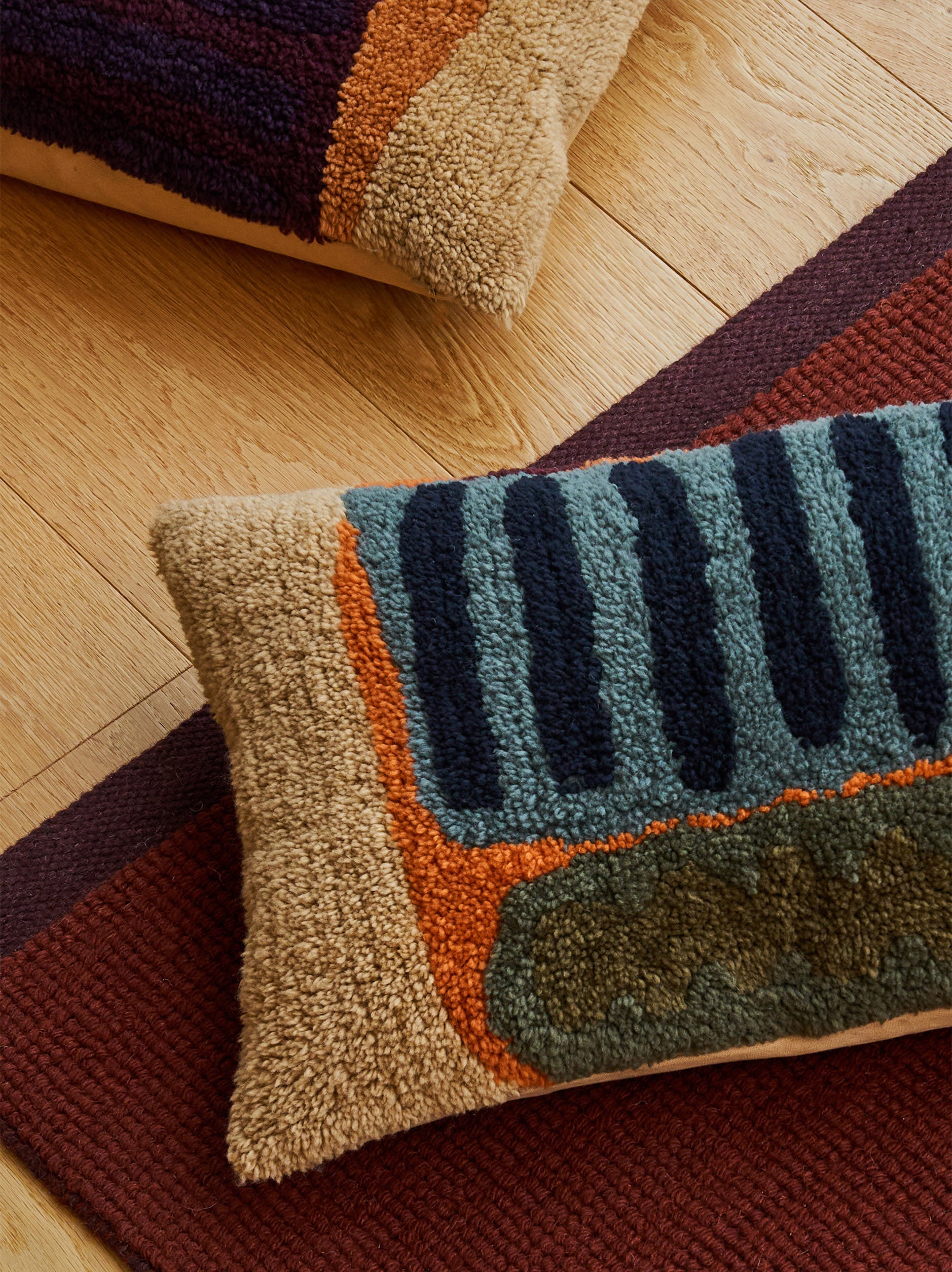 Maja Woollen Cushion Cover Multi / 60x40cm