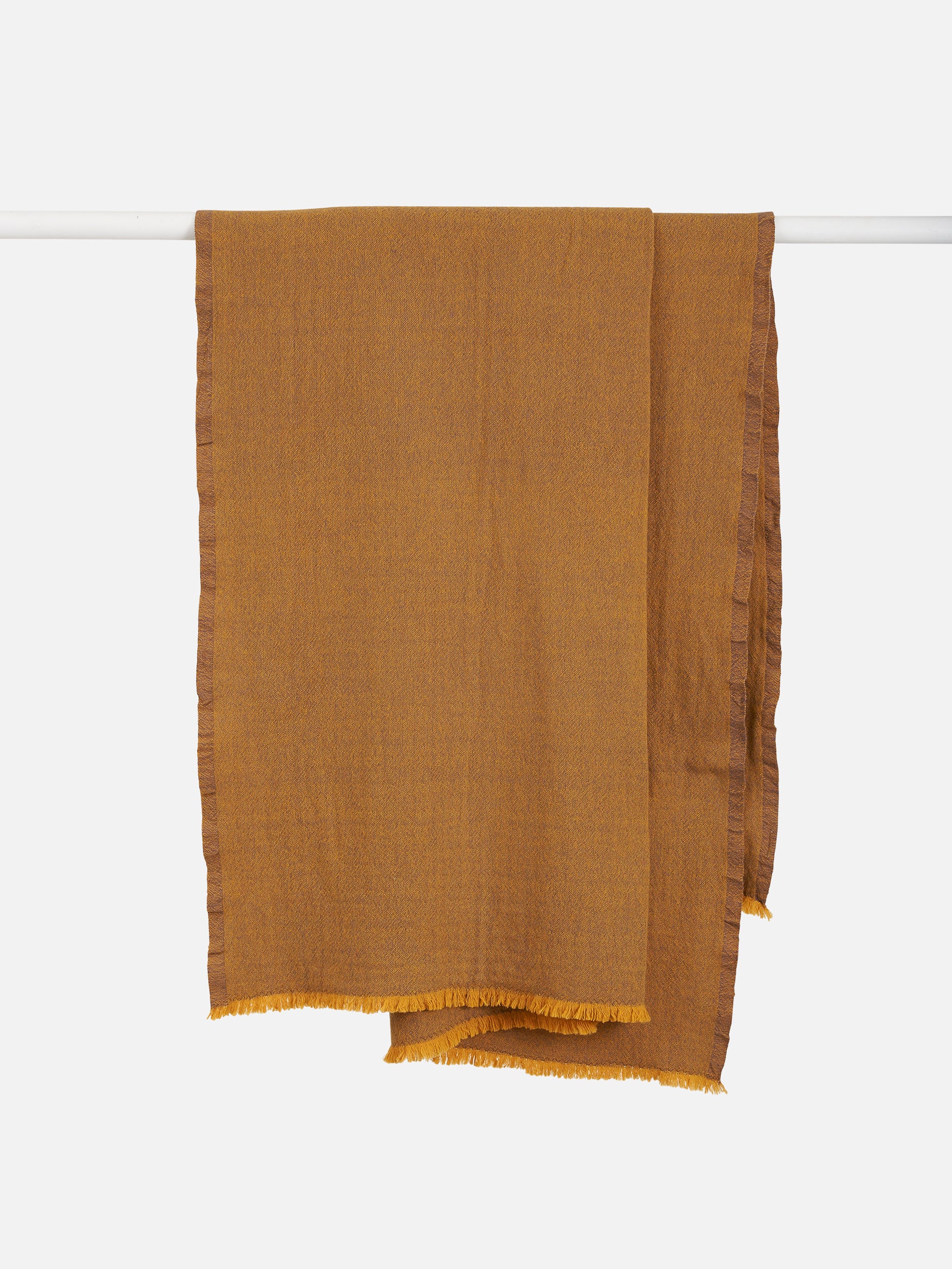 Oslo Lambswool Throw Satsuma/Lupin / 140x180cm