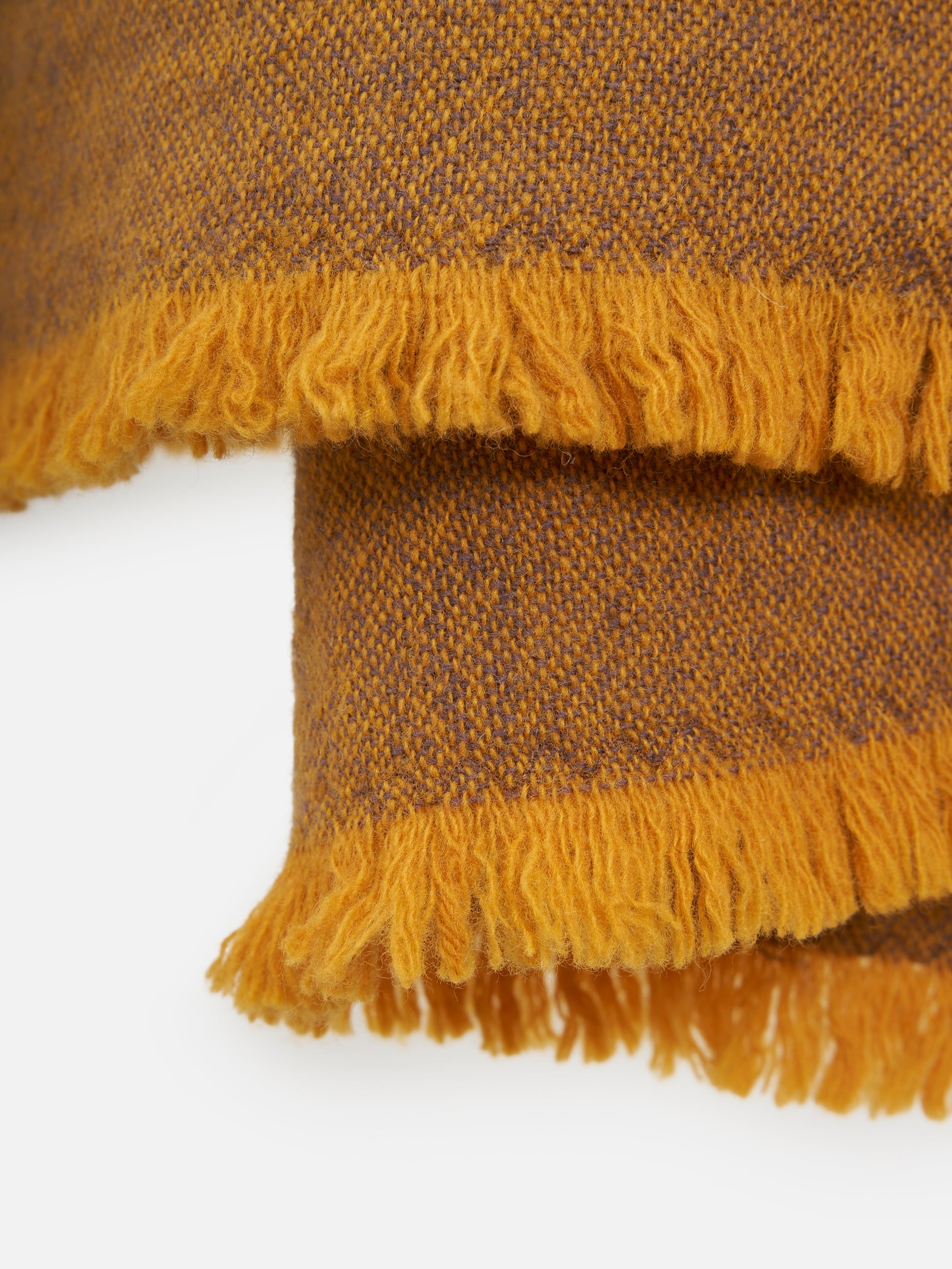 Oslo Lambswool Throw Satsuma/Lupin / 140x180cm