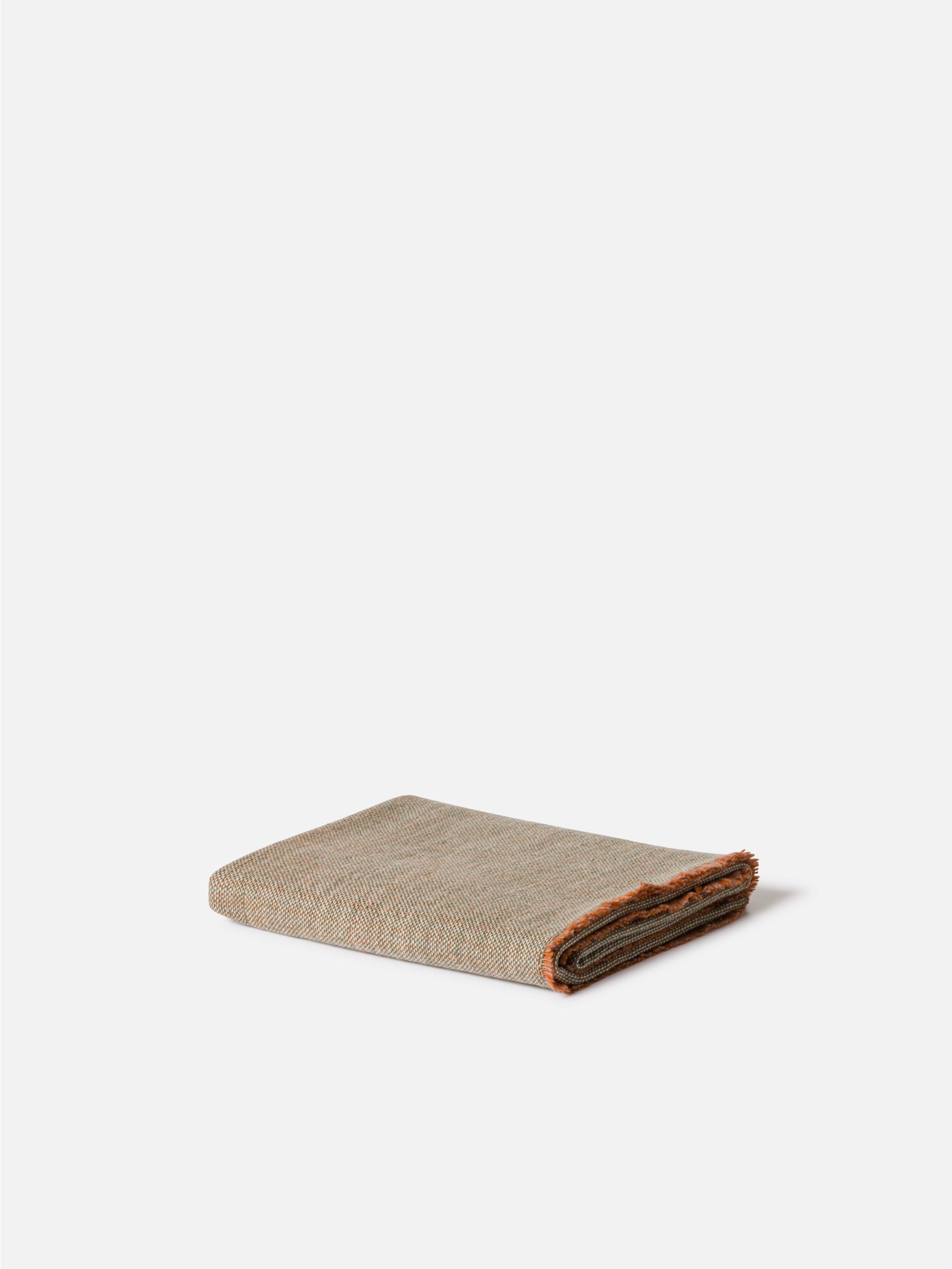 Misto Blanket Spearmint/Orange / 160x210cm