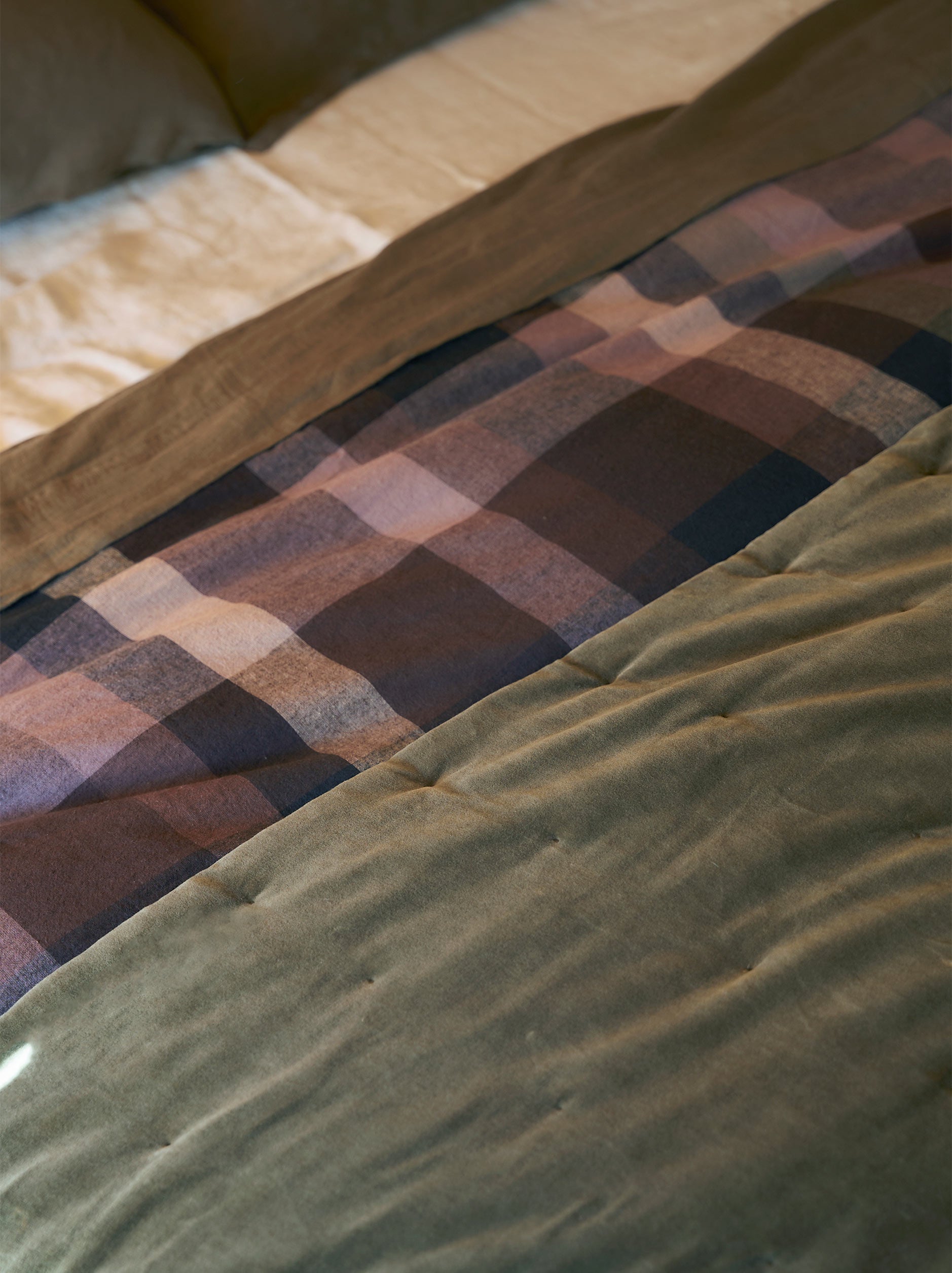 Velvet Quilt Ivy / Queen
