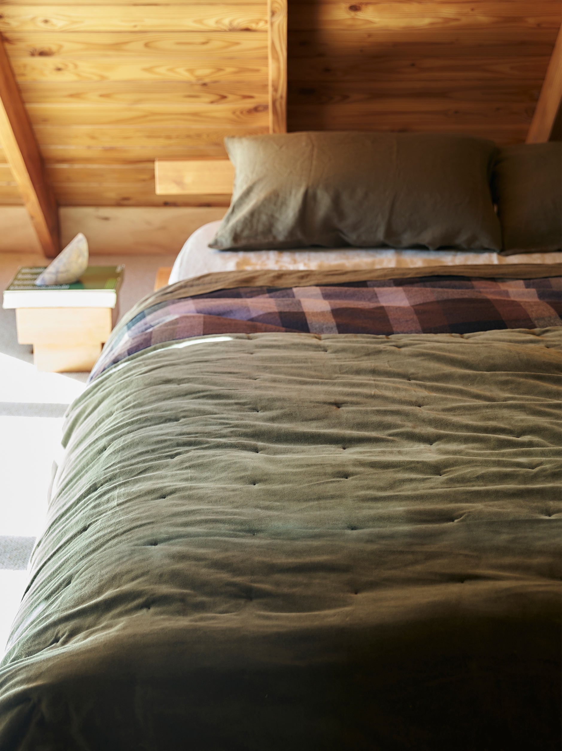 Velvet Quilt Ivy / Super King