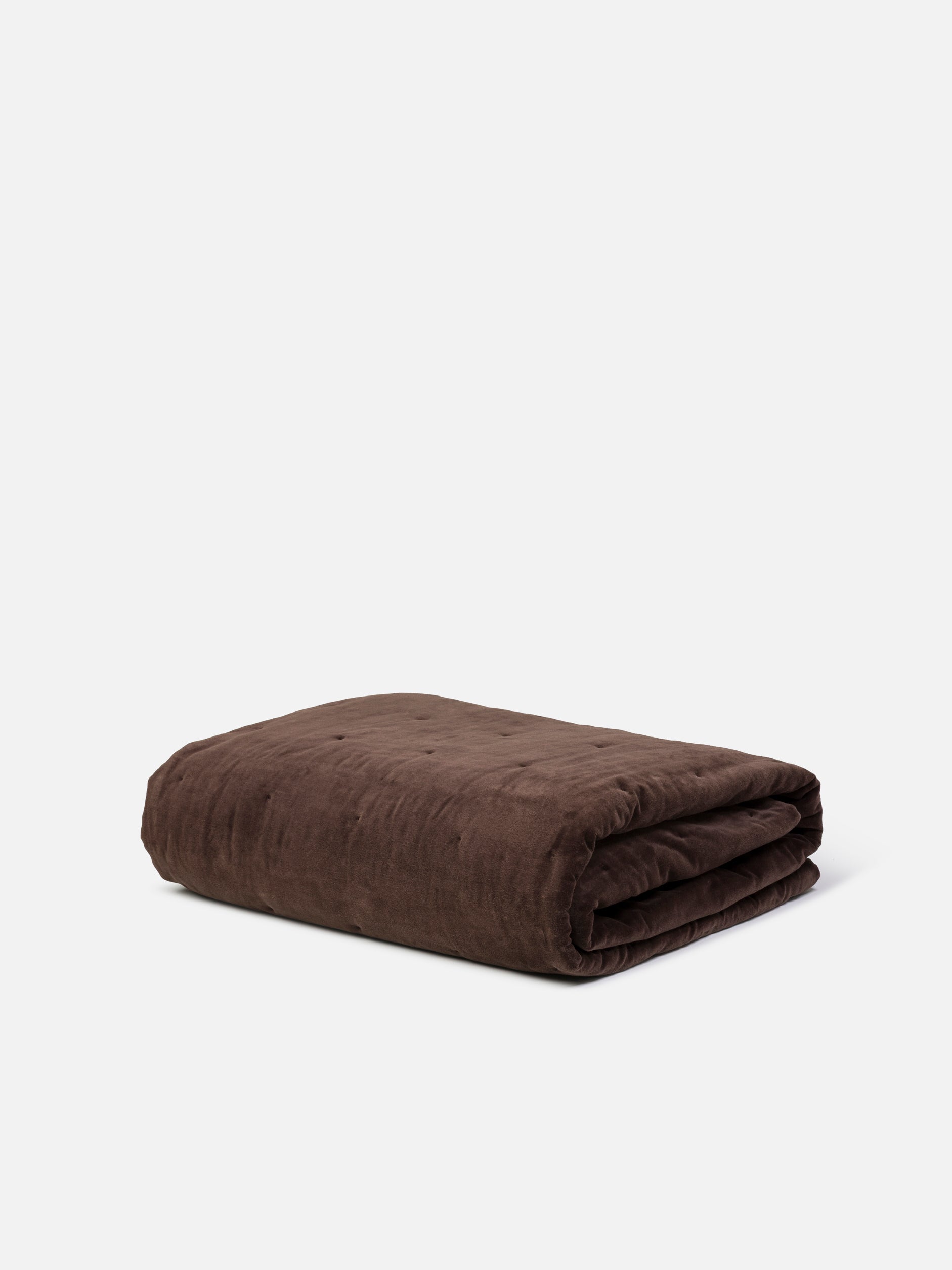 Velvet Quilt Henna / Super King