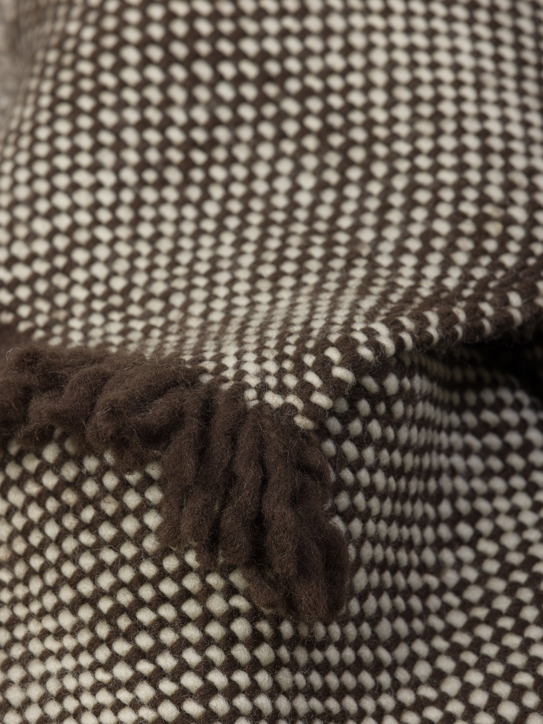 Hutt Wool Throw Rye/Natural / 140x180cm