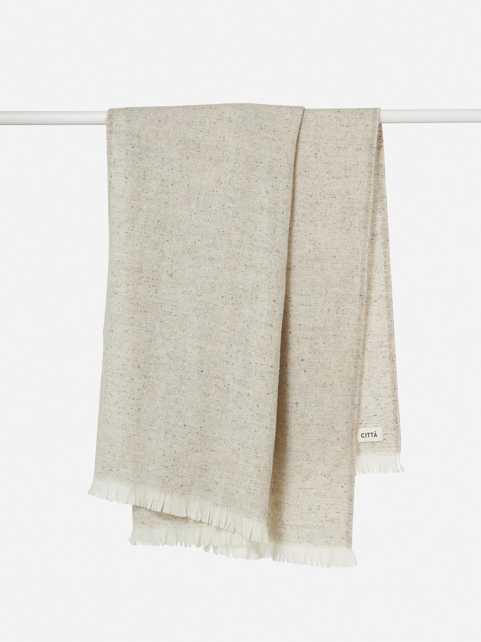 Bach Wool Blanket Natural/Vanilla / 150x180cm