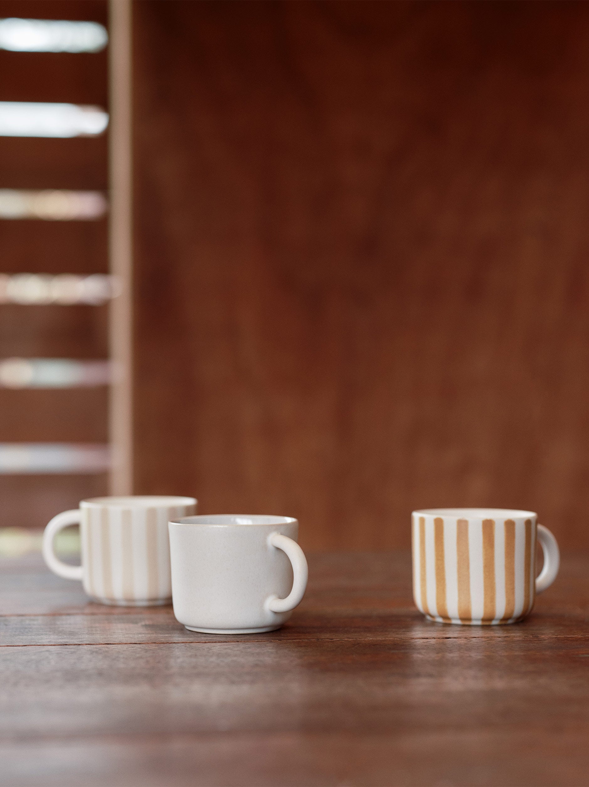 Finch Coffee Cup Set/4 White/Natural / 325ml