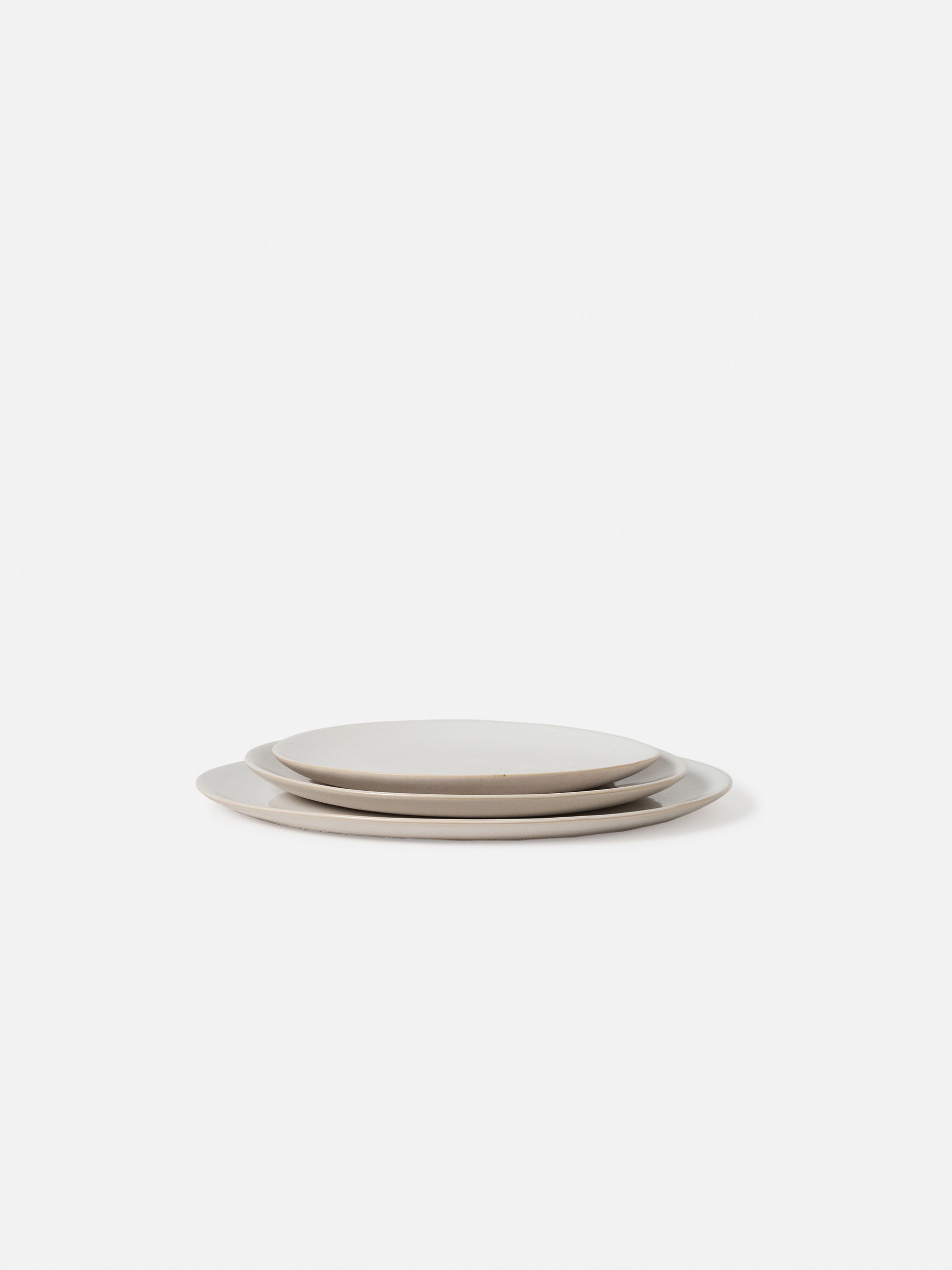 Talo Lunch Plate Set/4 White / 24cmdia