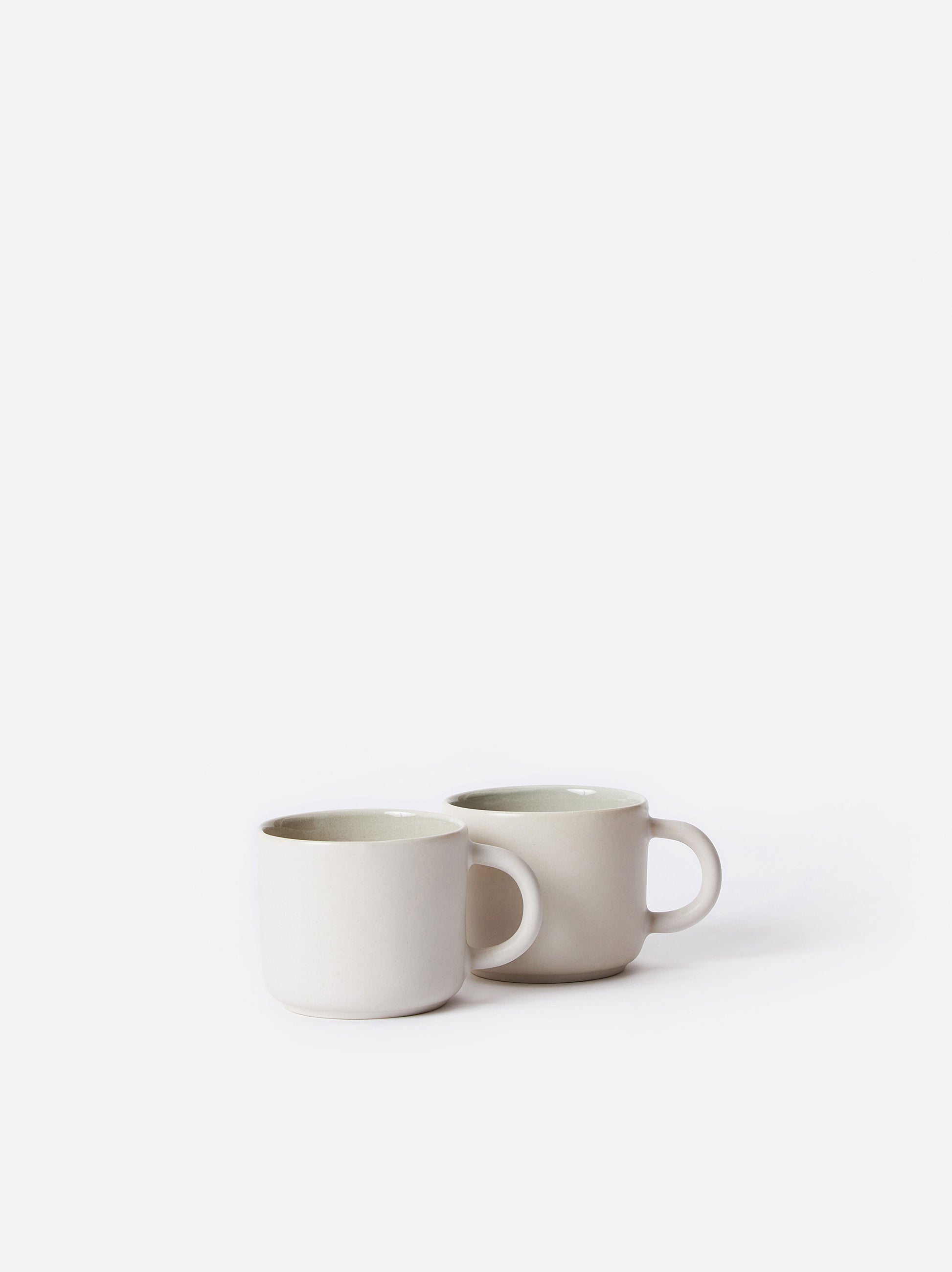 Finch Coffee Cup Set/4 Green/Natural / 325ml