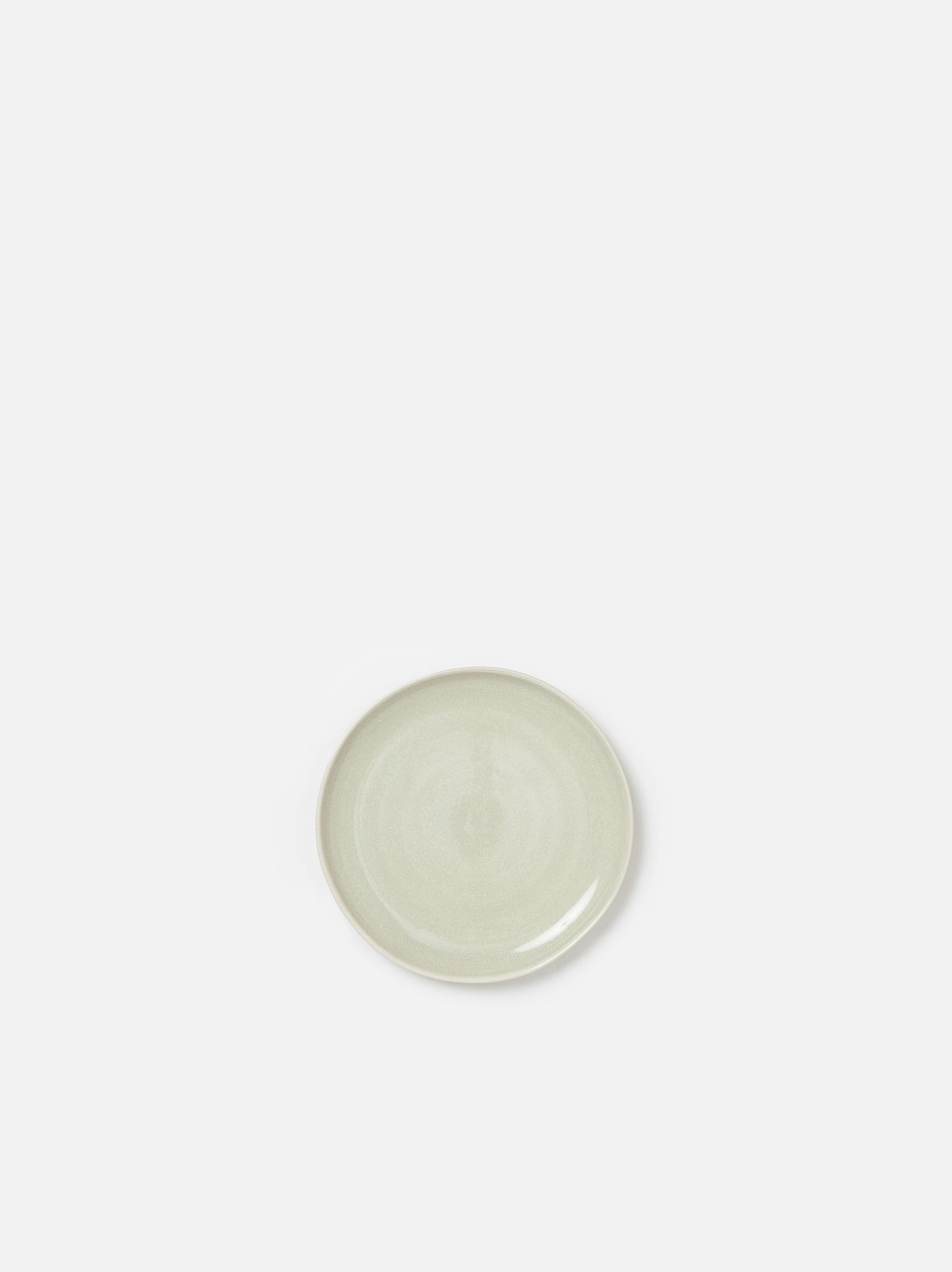 Finch Side Plate Set/4 Green/Natural / 22cmdia