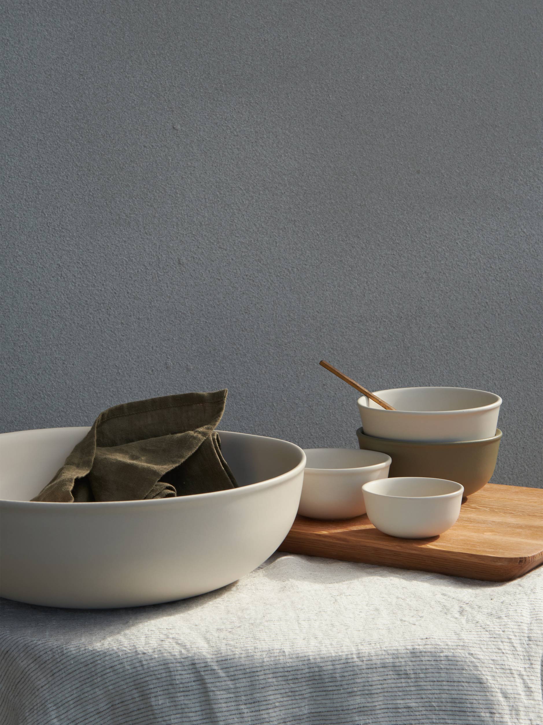 Halo Serving Bowl Oat / High Large