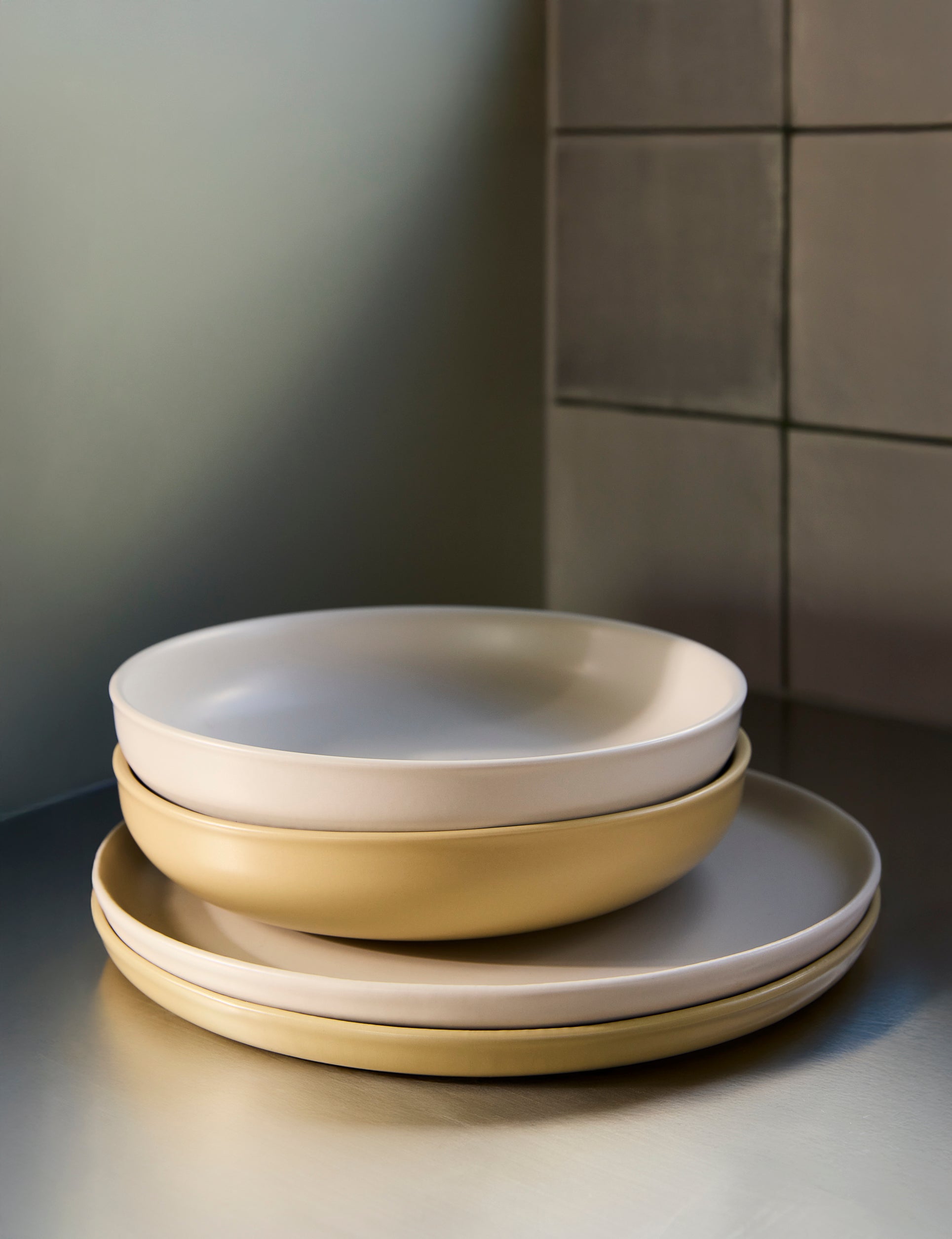 Halo Low Bowl Oat / 23cmdia