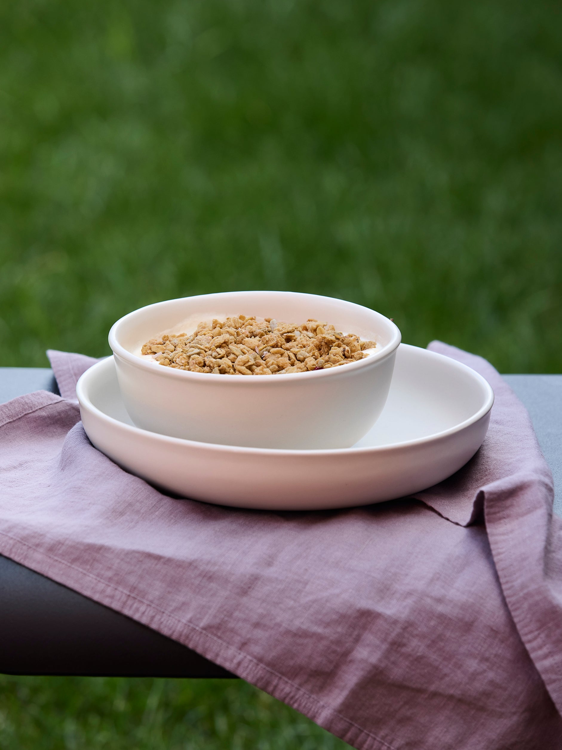 Halo Low Bowl Oat / 23cmdia