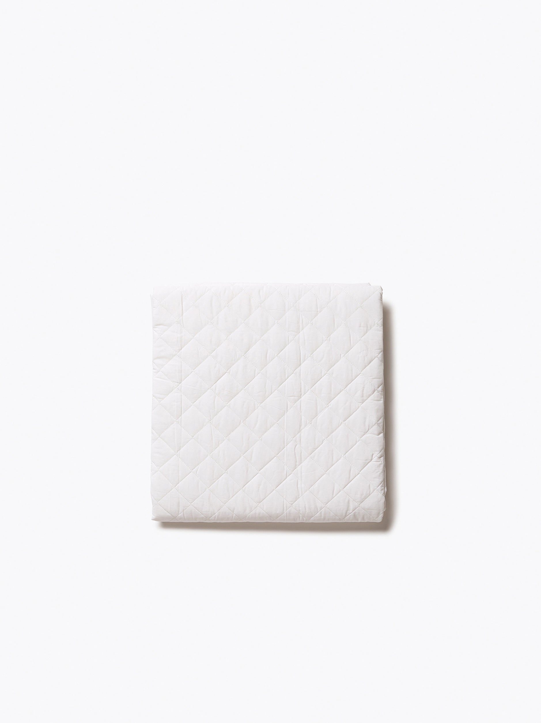 Organic Cotton Mattress Protector White / King