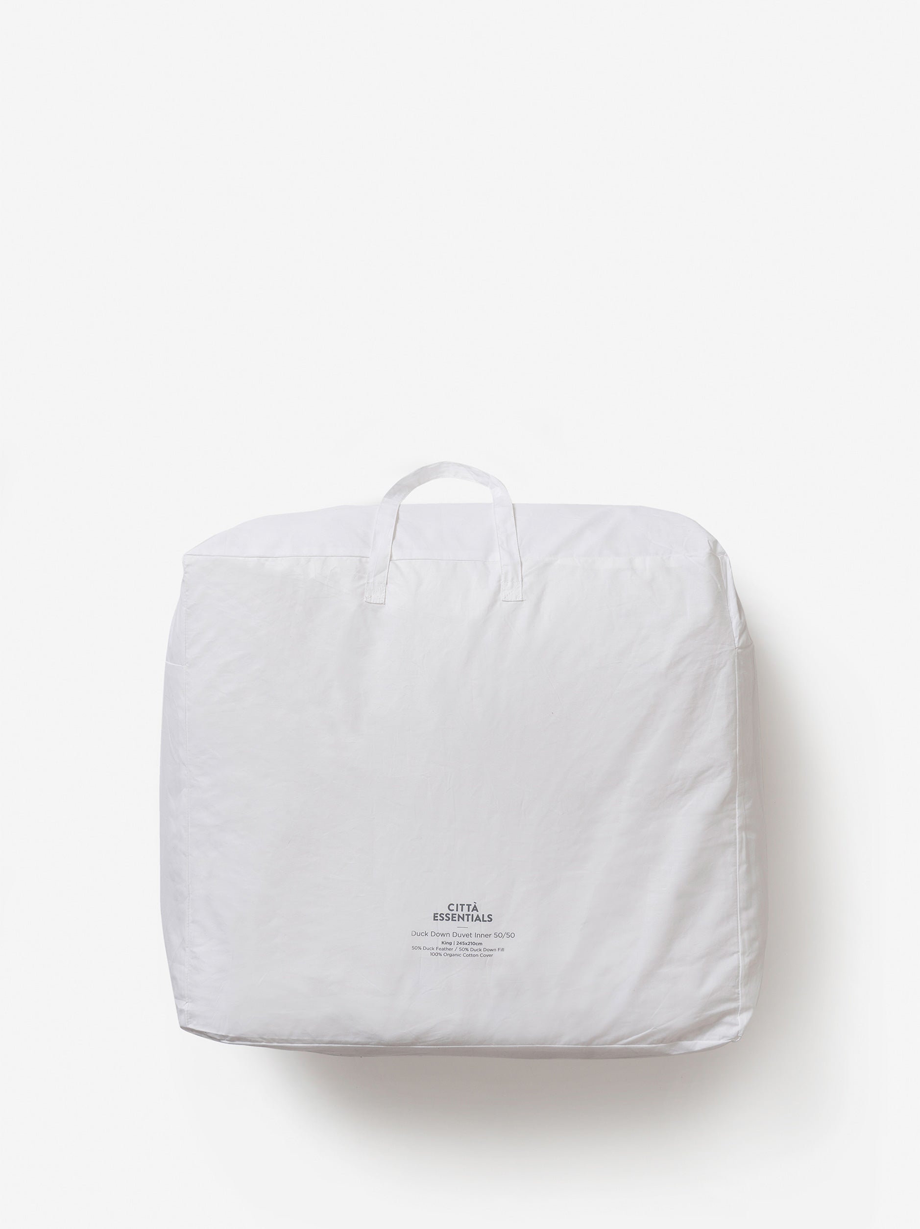 Duck Down Duvet Inner 50/50 White / King