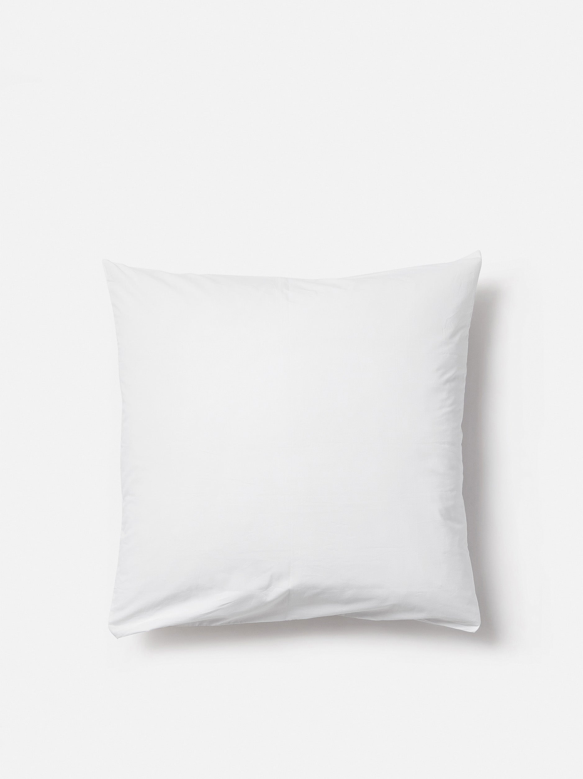 Commercial Quality Percale Euro Pillowcase White / Euro Pillowcase