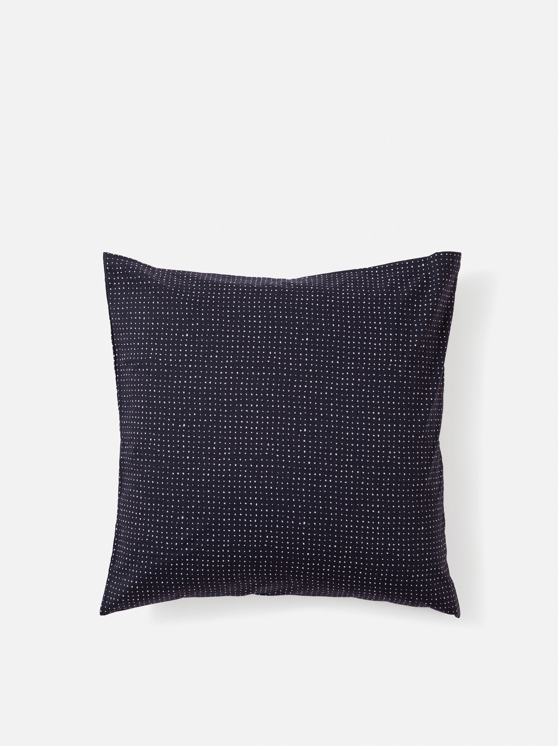 Inku Organic Cotton Linen Euro Pillowcase Midnight / Euro Pillowcase