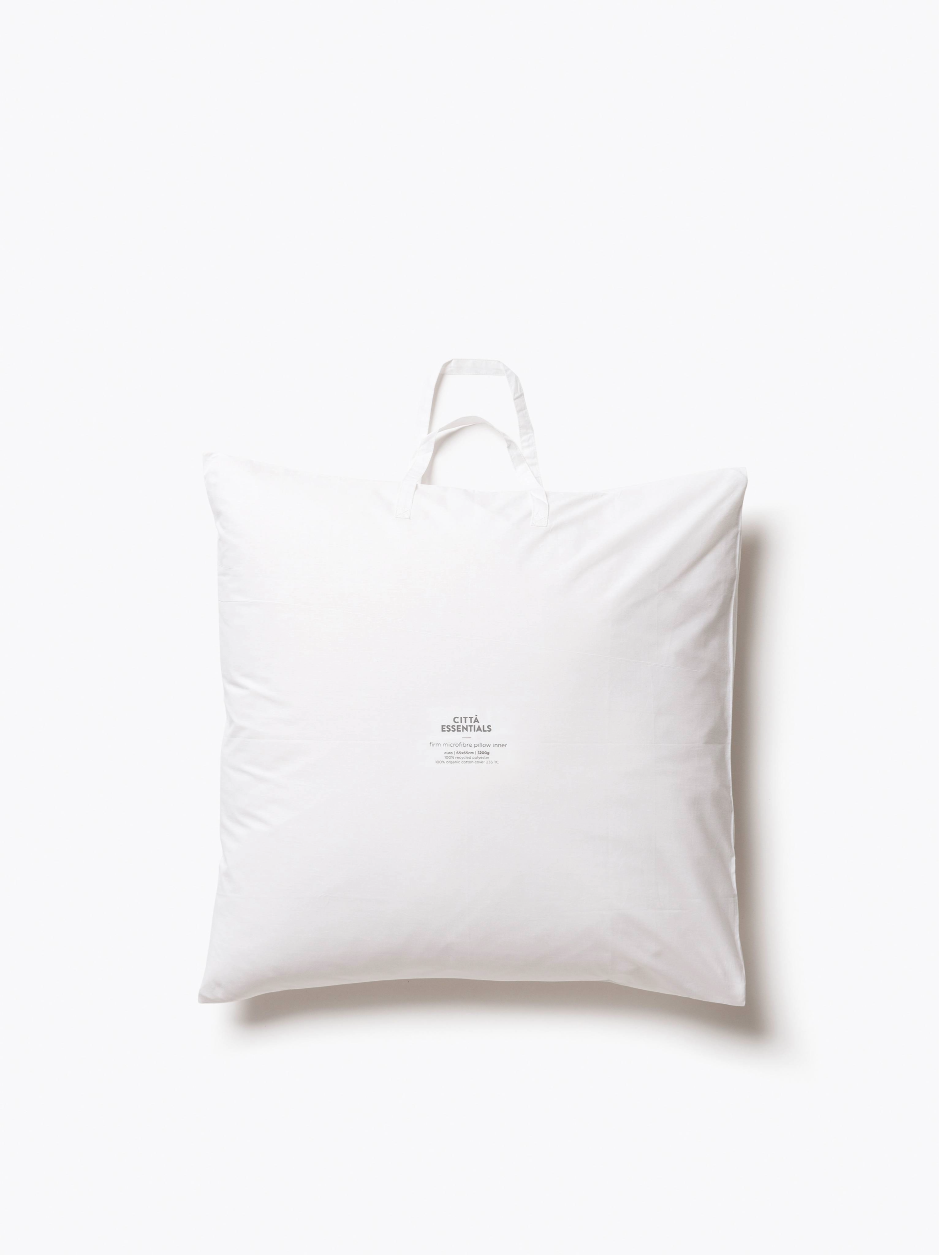 Microfibre Pillow Inner Extra Firm White / 65x65cm