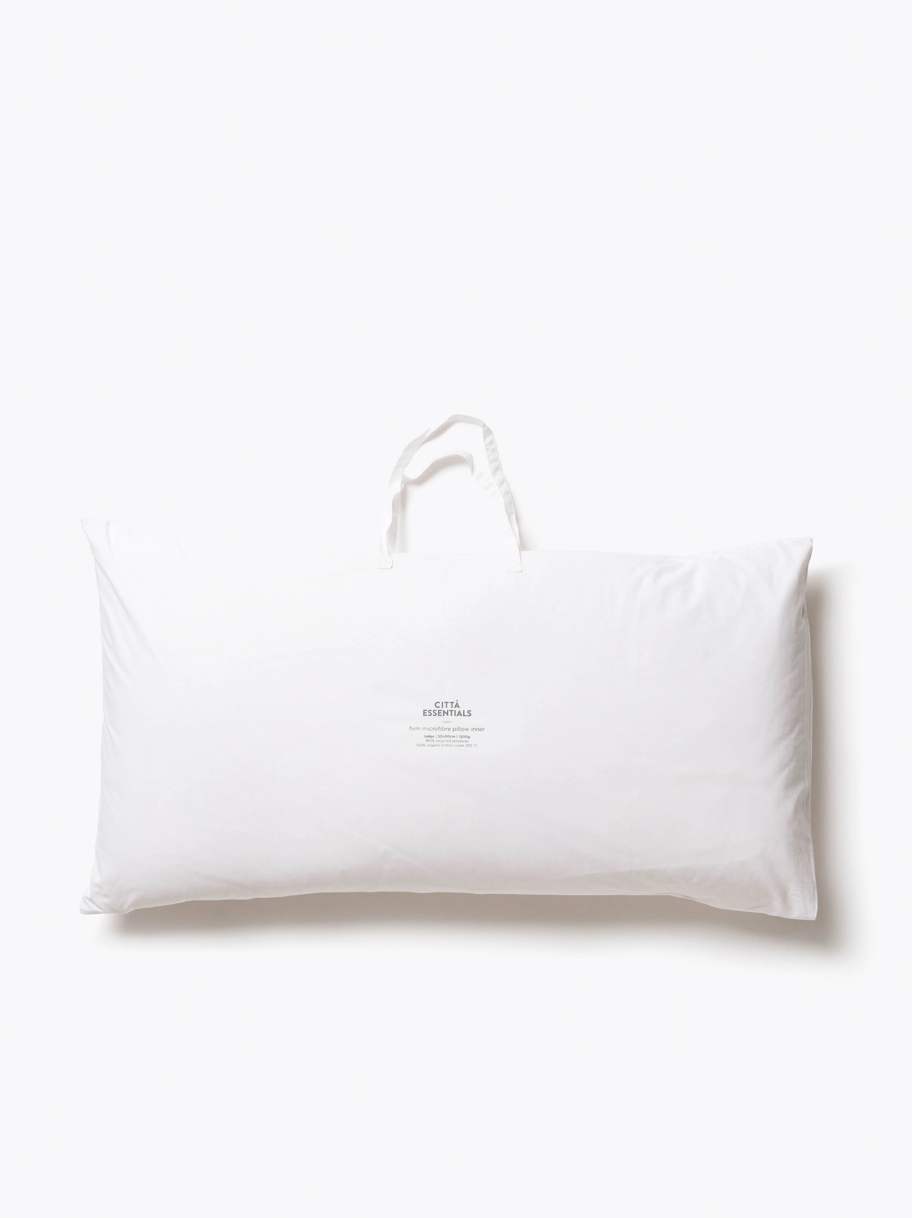Microfibre Pillow Inner Extra Firm White / 90x50cm
