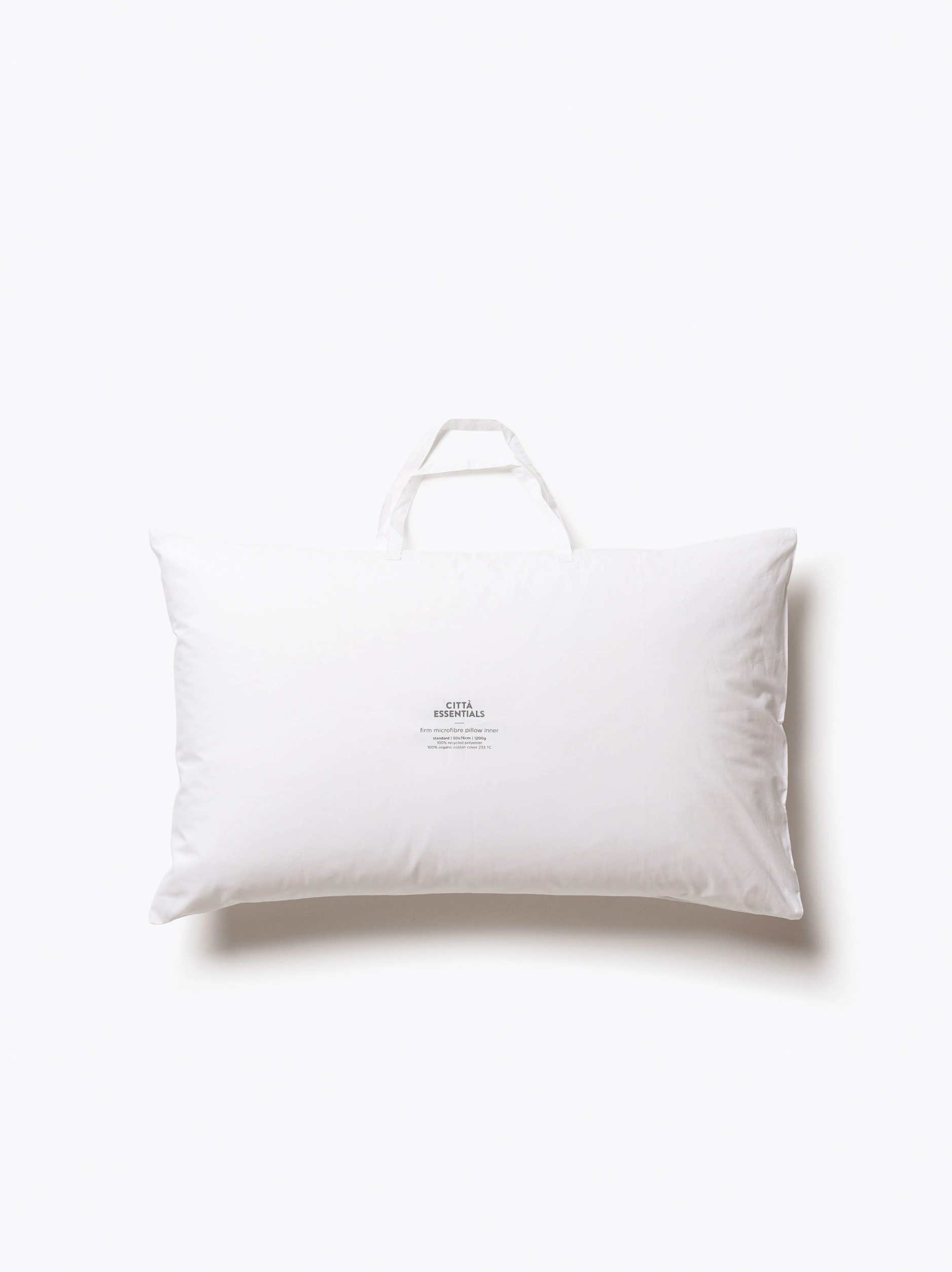 Microfibre Pillow Inner Extra Firm White / 76x50cm
