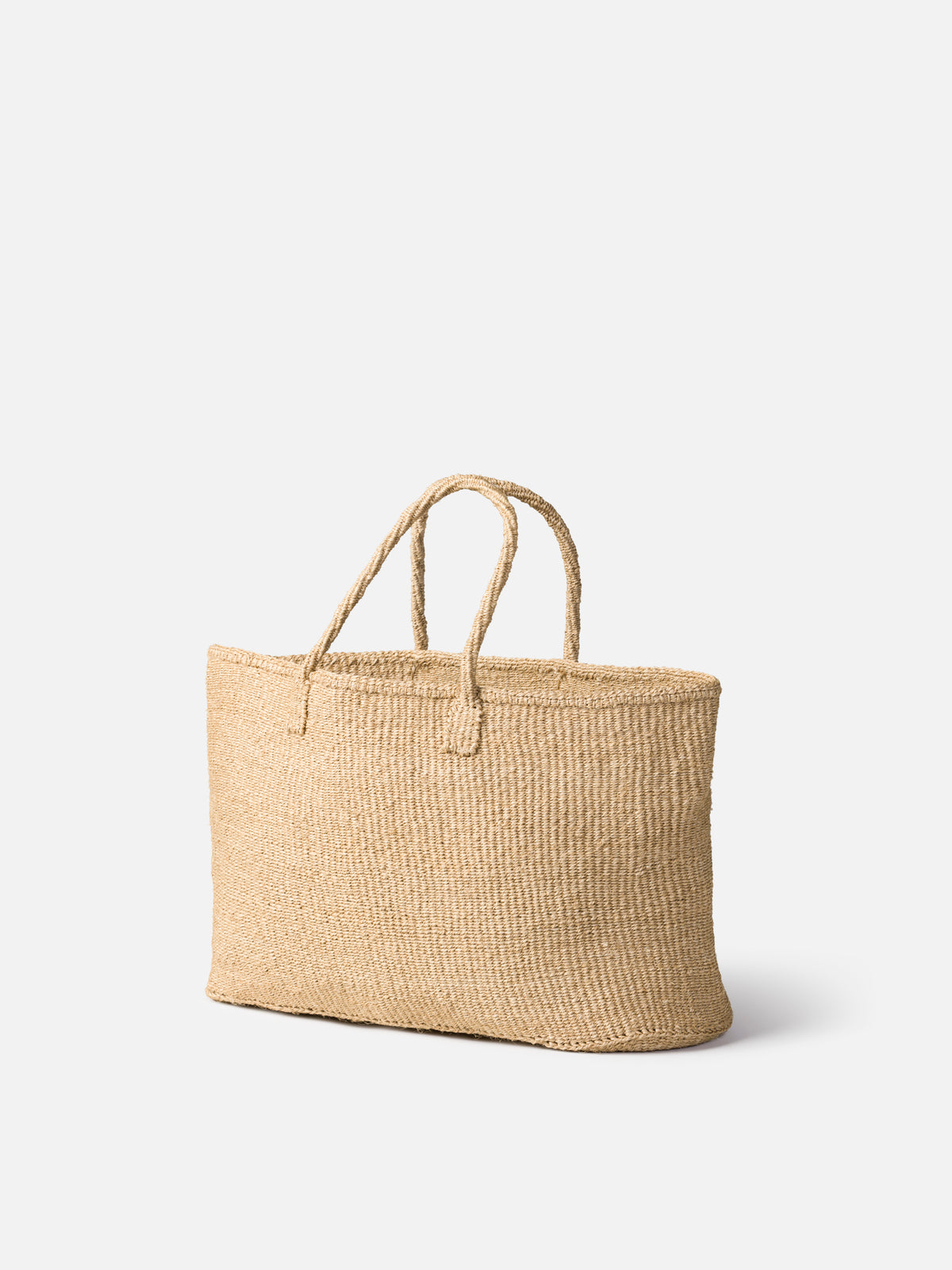 Sisal Oval Basket Natural / One Size