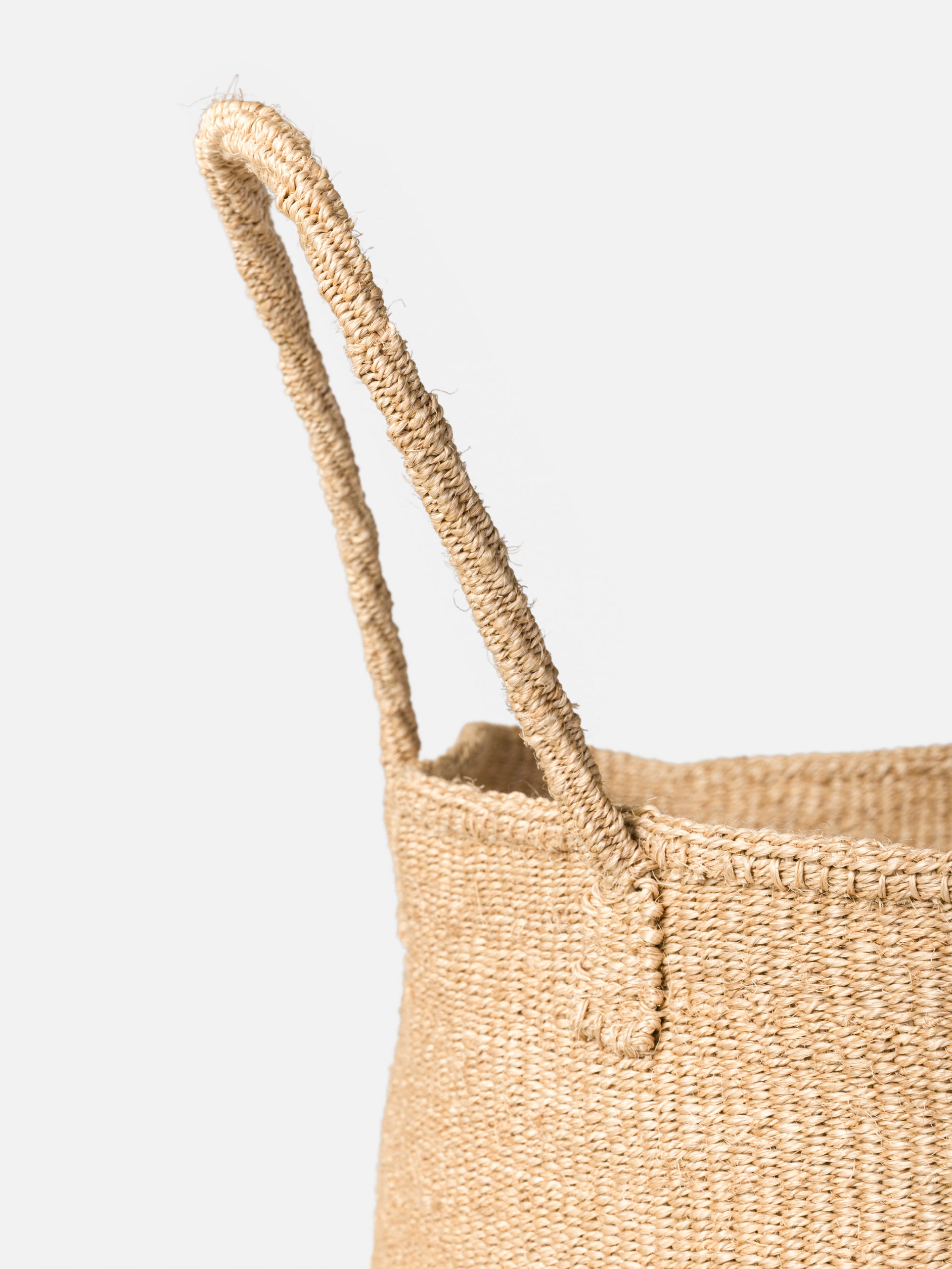 Sisal Oval Basket None / None