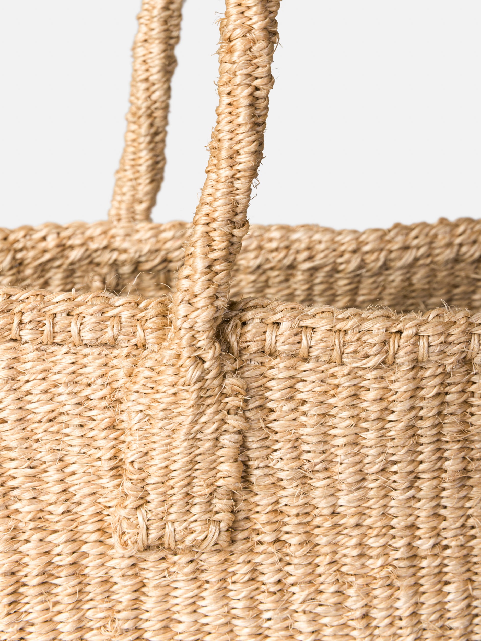Sisal Oval Basket None / None