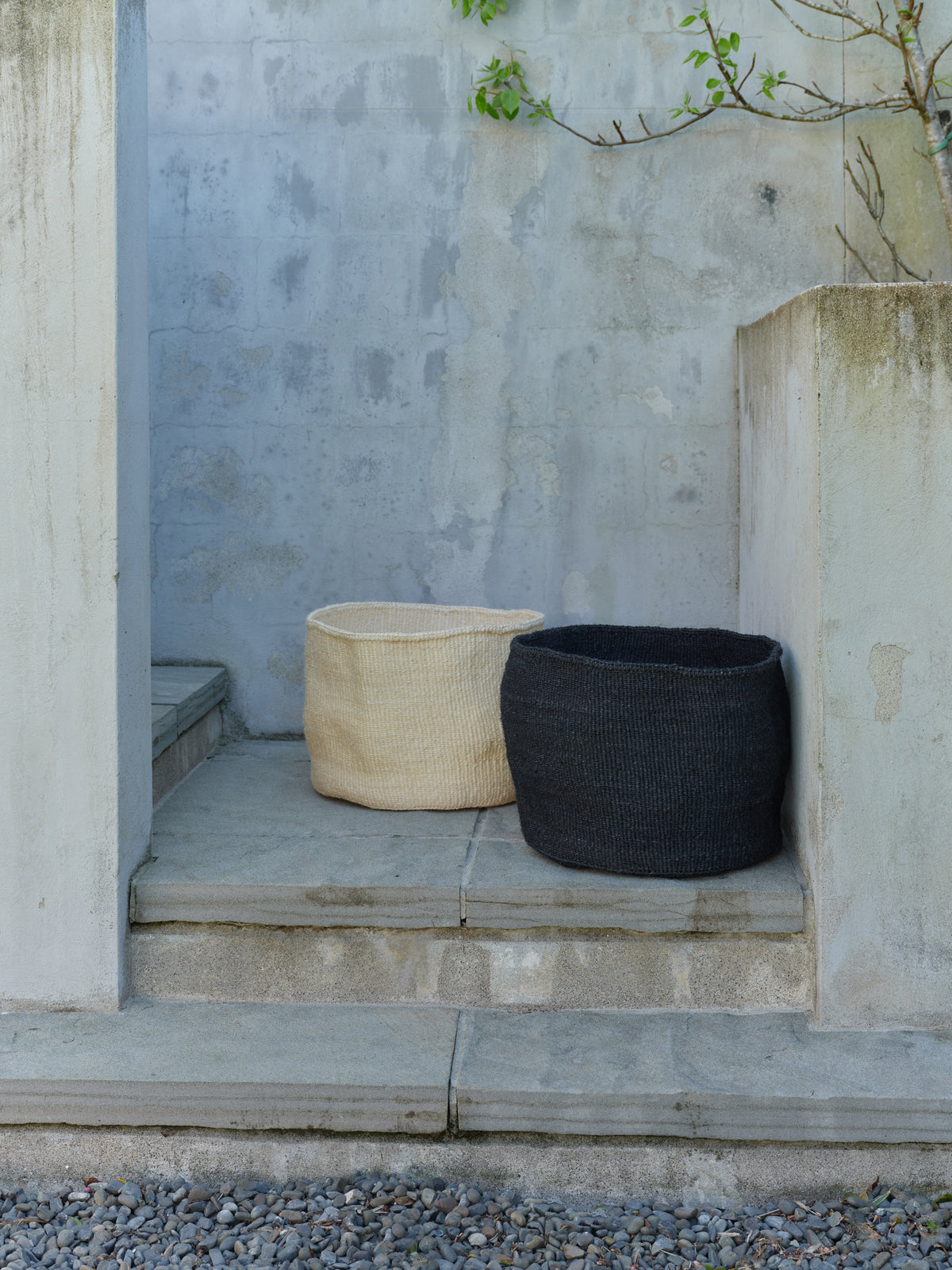 Sisal Storage Basket Cream / One Size