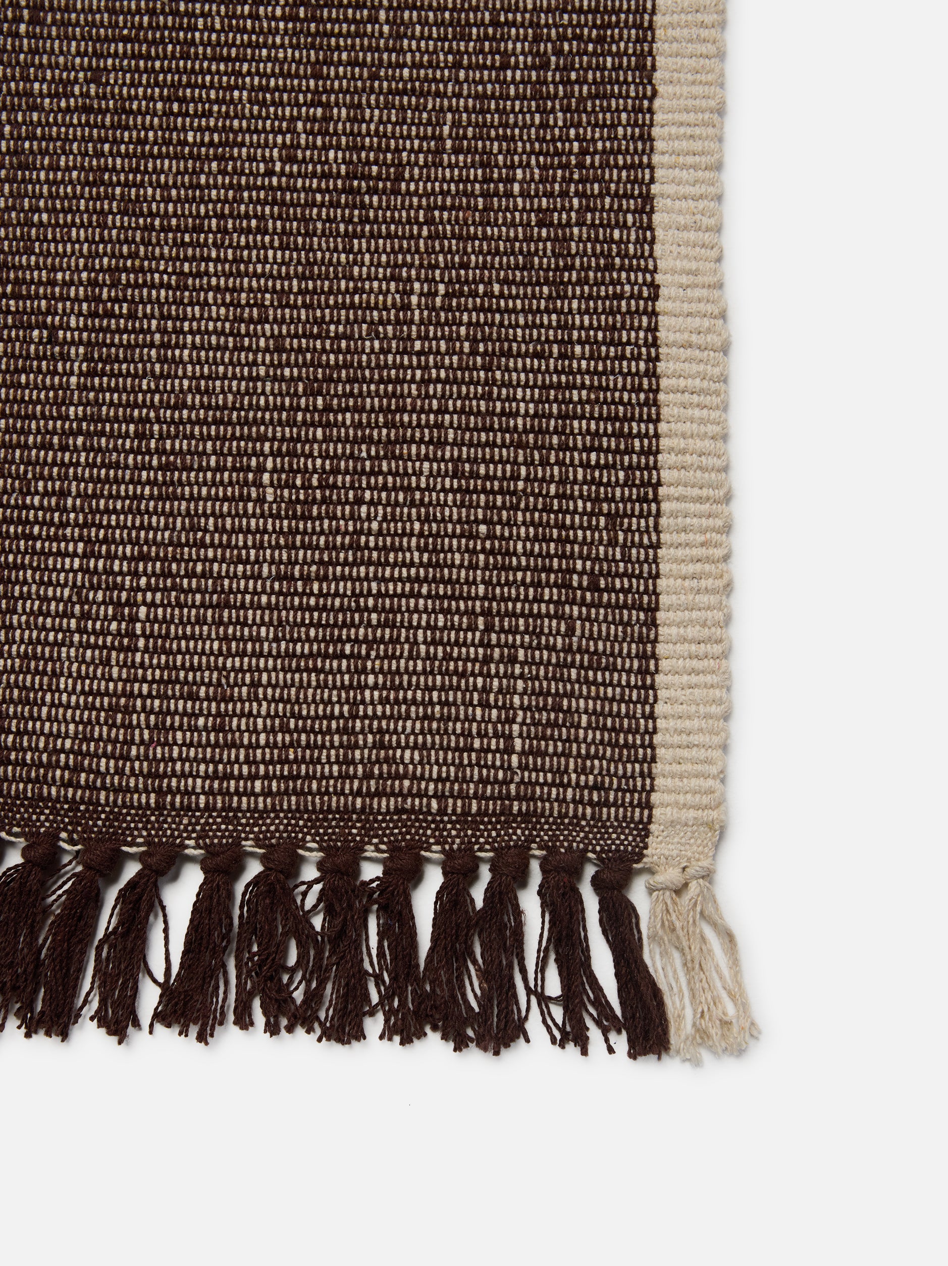 Cotton Mat Cocoa/Natural / Small
